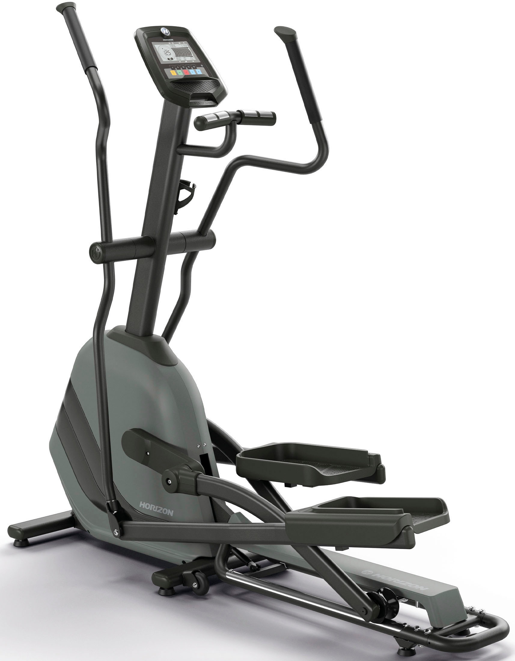 HORIZON FITNESS Ellipsentrainer "Andes 3.1", B:68cm H:171cm L:174cm, schwarz, Crosstrainer, 136 kg max. Benutzergewicht, 10 Widerstandsstufen,