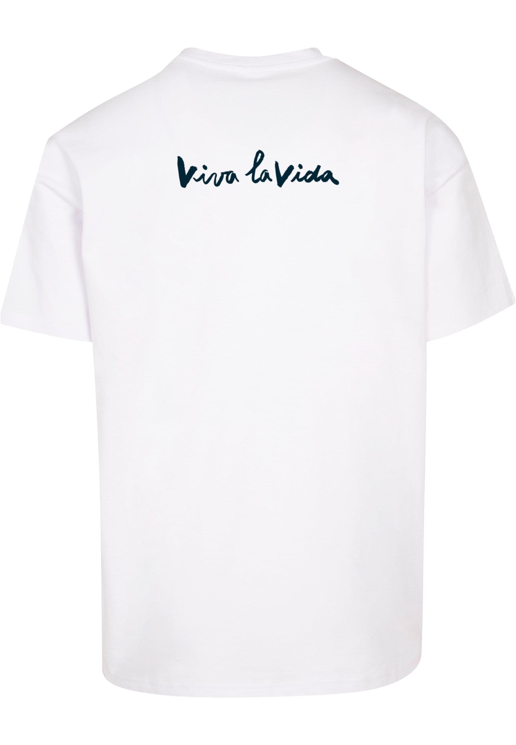 Merchcode T-Shirt »Merchcode Herren Frida Kahlo - Viva la vida 2 Heavy Oversize Tee«, (1 tlg.)