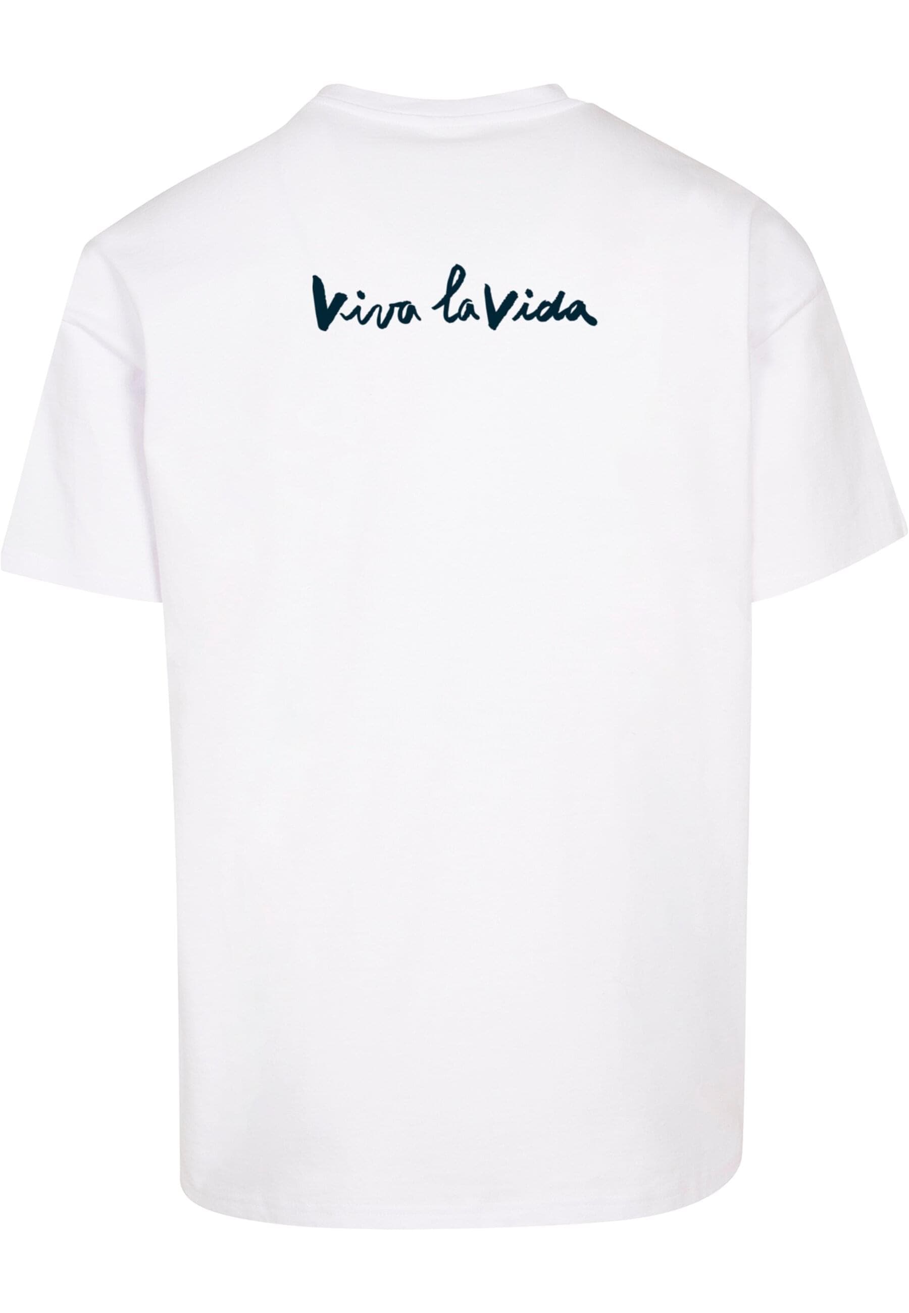 Merchcode T-Shirt "Merchcode Herren Frida Kahlo - Viva la vida 2 Heavy Over günstig online kaufen