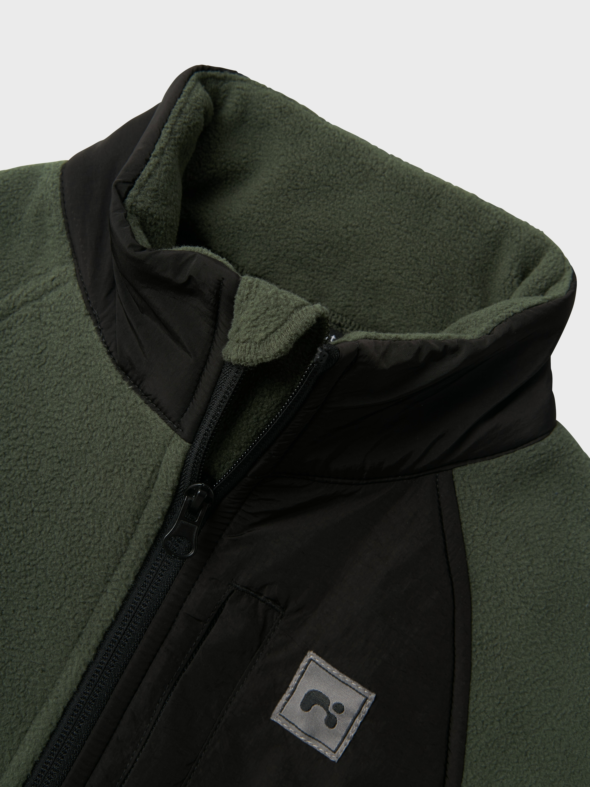Name It Fleecejacke »NKNMYLES FLEECE JACKET NOOS«, ohne Kapuze