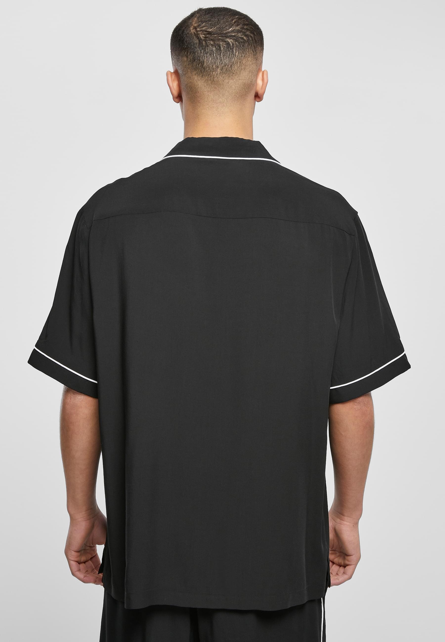 URBAN CLASSICS Karohemd »Urban Classics Herren Bowling Shirt«, (1 tlg.)