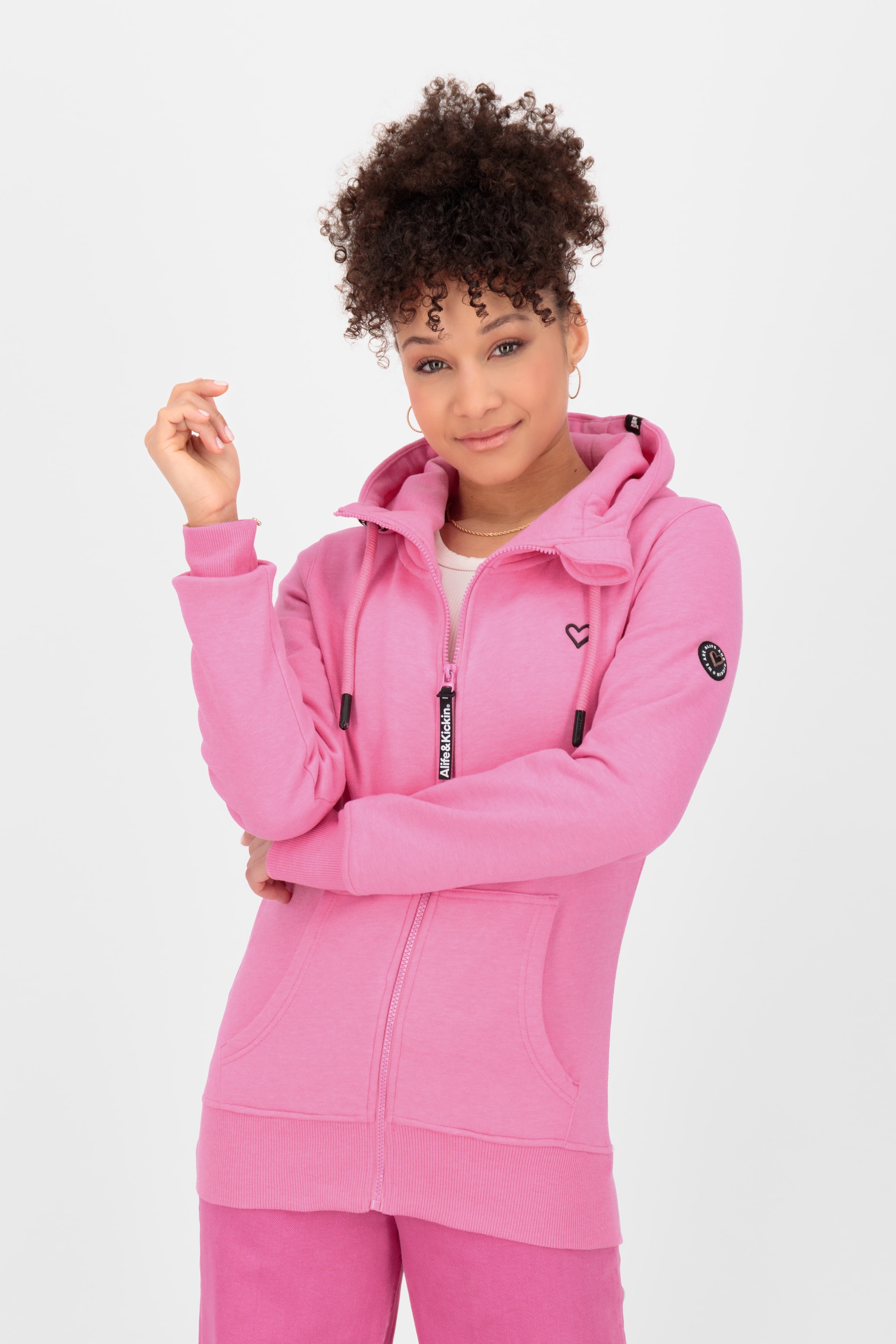 Alife & Kickin Kapuzensweatjacke "Damen YasminAK A" günstig online kaufen