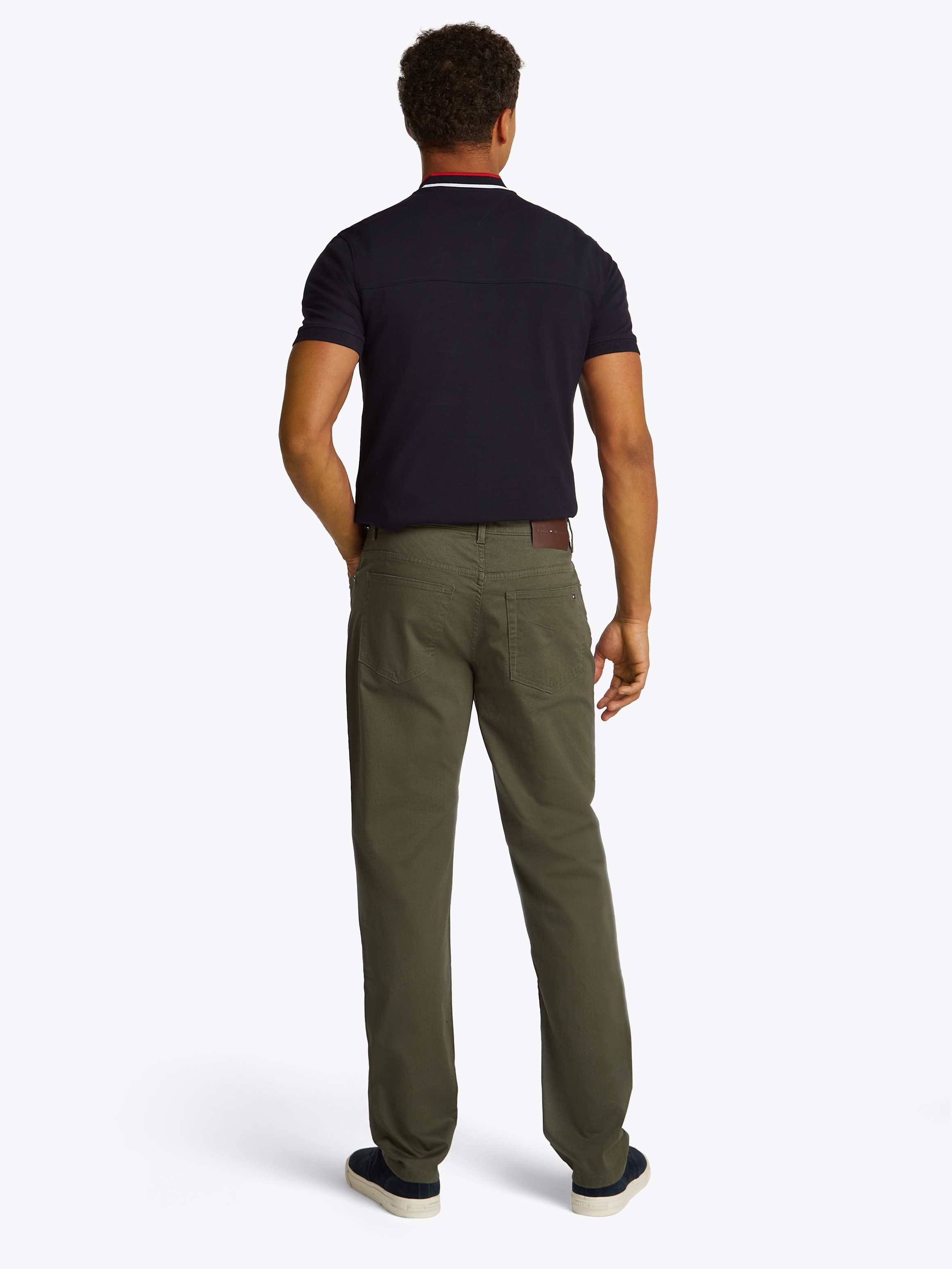 Tommy Hilfiger Chinohose »DENTON 5PKT PRINTED STRUCTURE«, mit Struktur