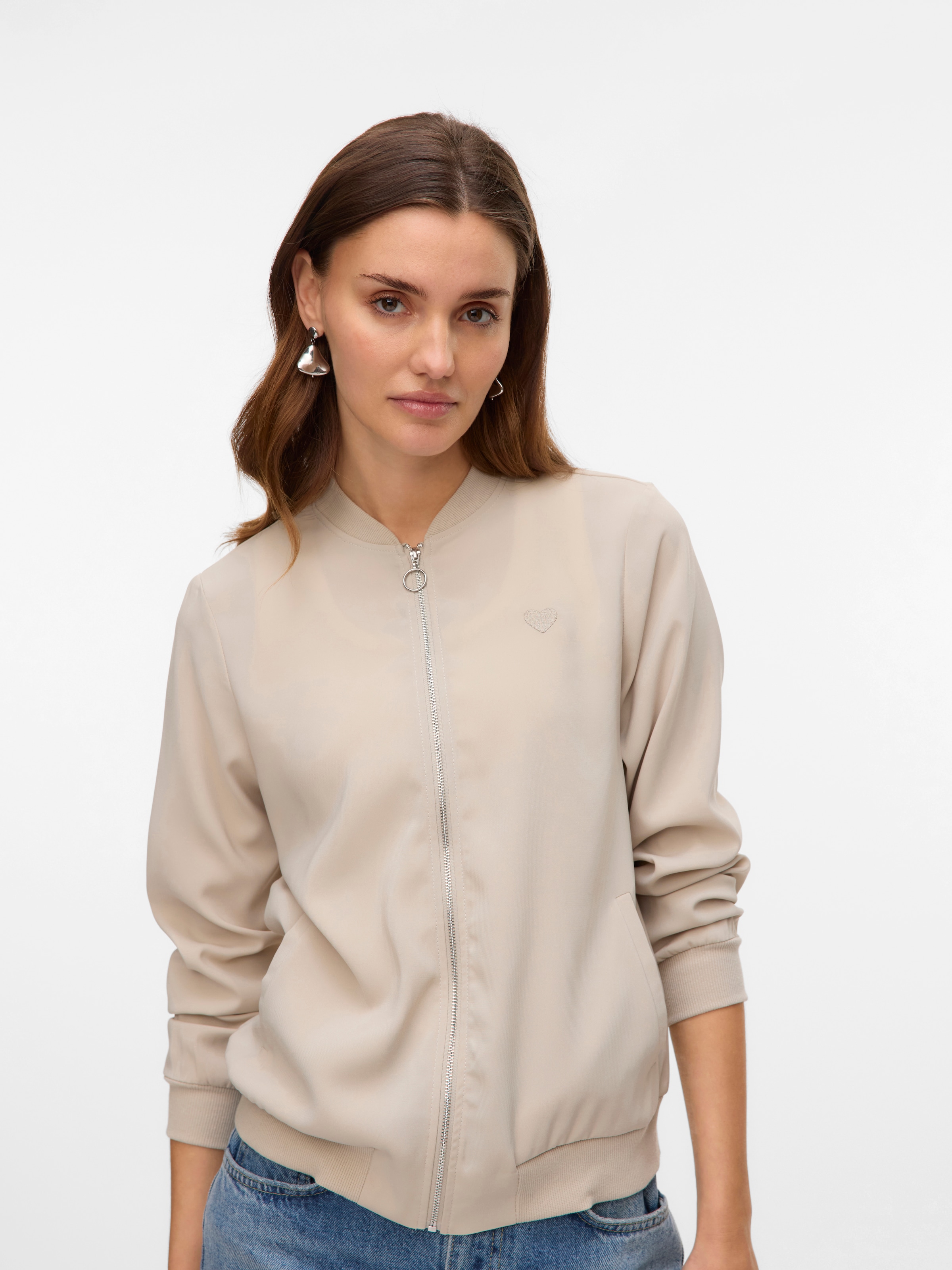 Vero Moda "VMCOCO L/S BOMBER AOP WVN NOOS" Materialmix günstig online kaufen