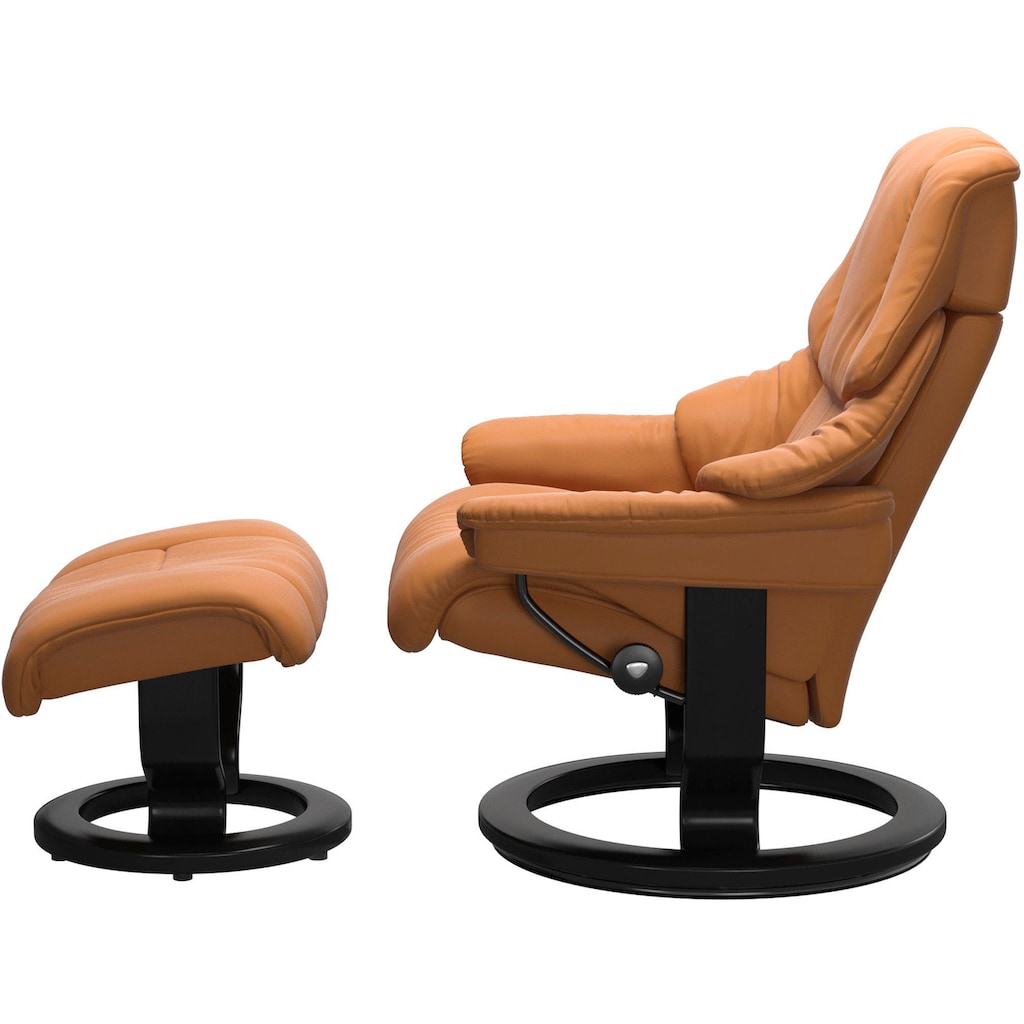 Stressless® Relaxsessel »Reno«, mit Classic Base, Größe S, M & L, Gestell Schwarz