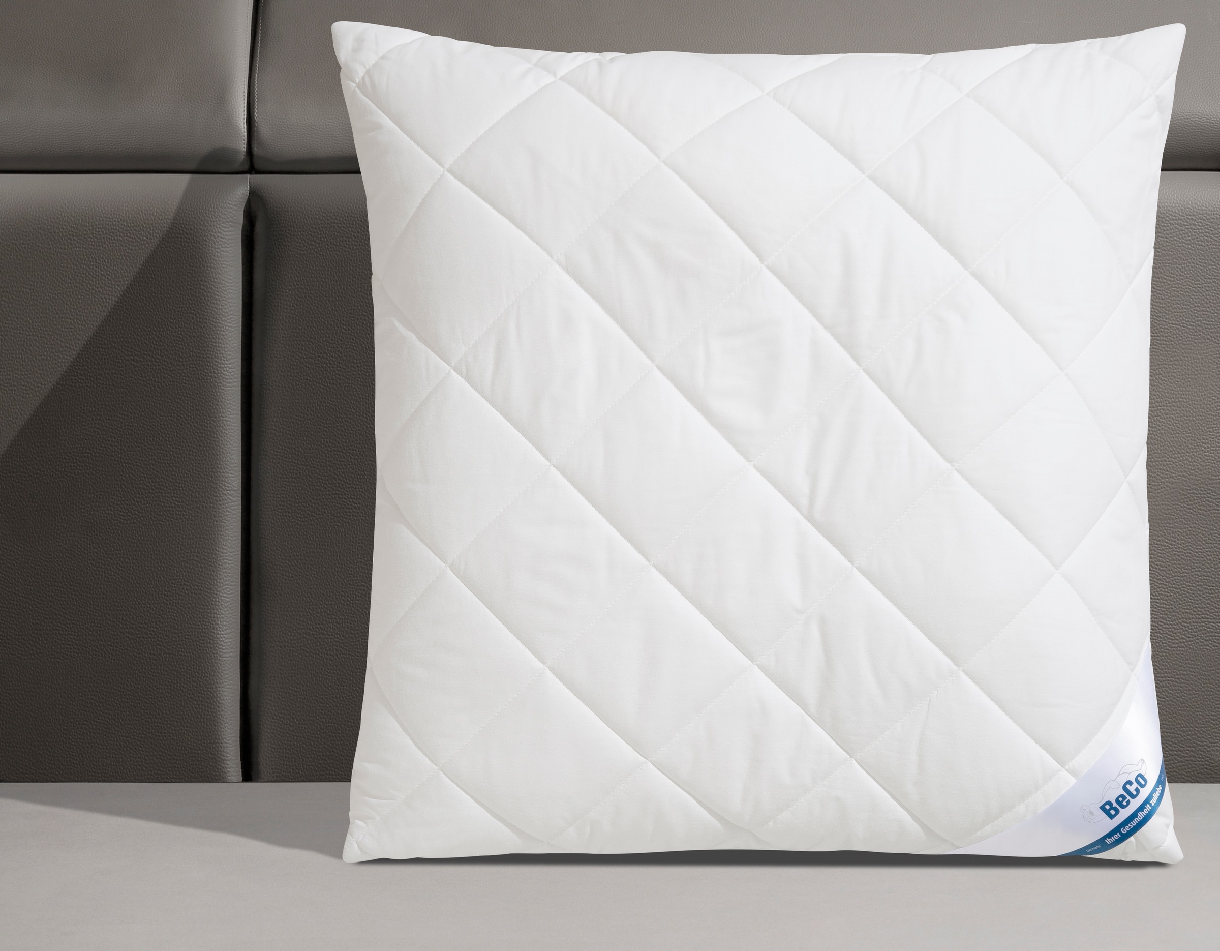 Beco Microfaserkissen "BeCo Greenfirst gestepptes Kopfkissen 40x80 & 80x80c günstig online kaufen