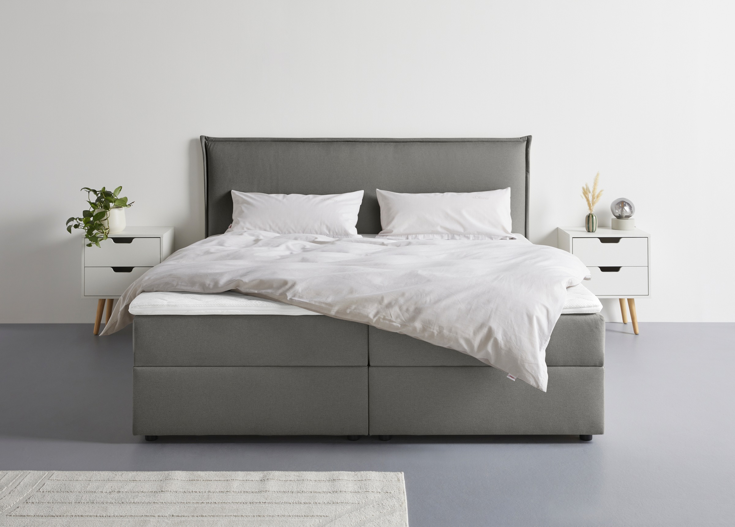 s.Oliver Boxbett »Alissia  inkl. Bettkasten und Topper- frei im Raum stellbar!« wahlweise mit Bonnell- oder TTFK-Matratze in H2, H3 o. H4 erhältlich