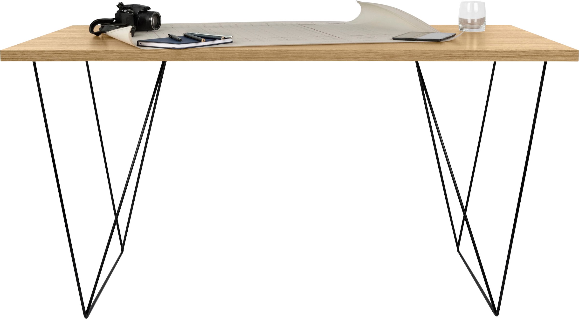 TemaHome Schreibtisch, (B/T/H): 140/75/75 cm