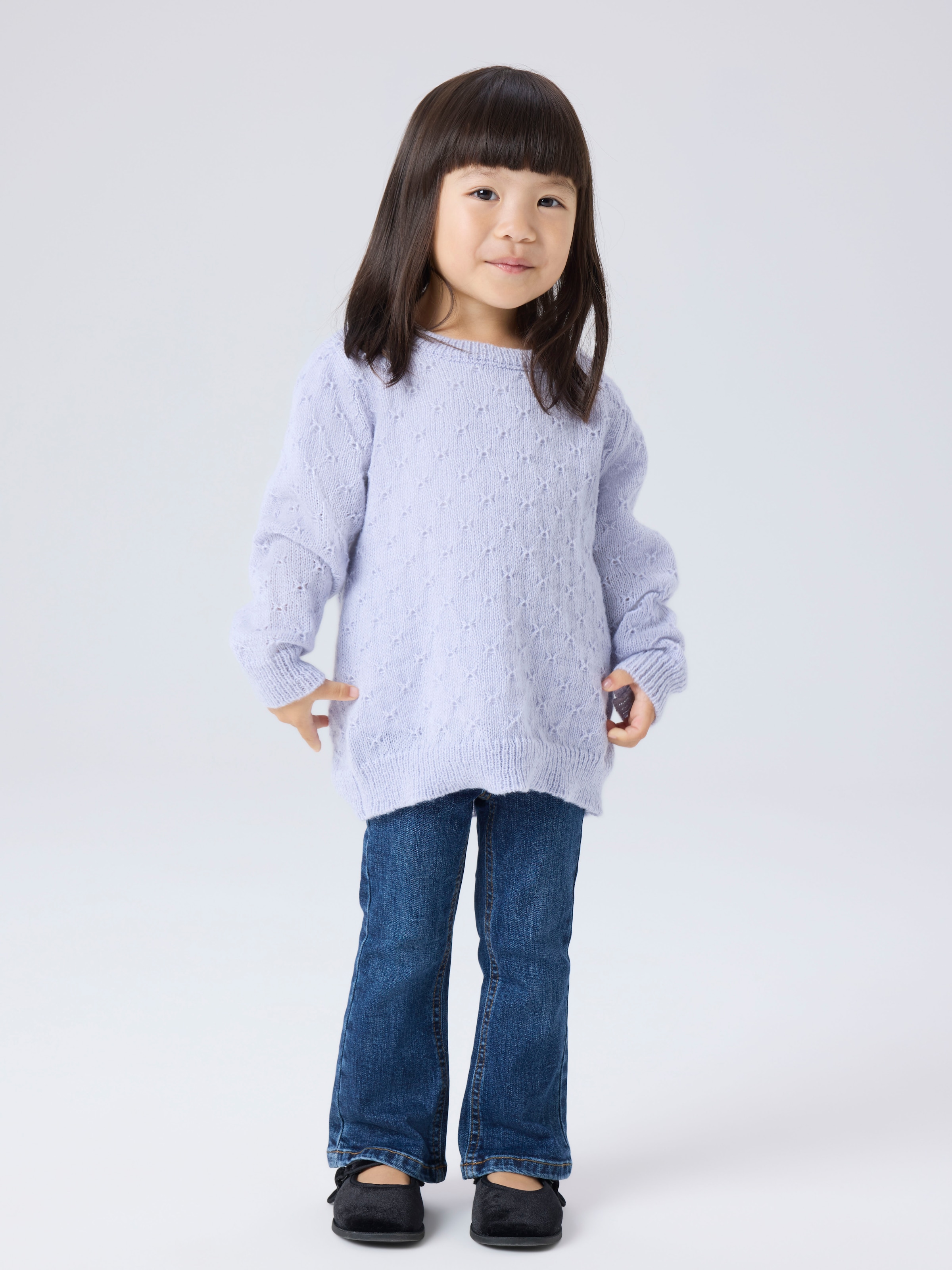 Name It Bootcut-Jeans »NMFPOLLY BOOTCUT JEANS 8809-MD TB« Baumwollmischung, bootcut fit