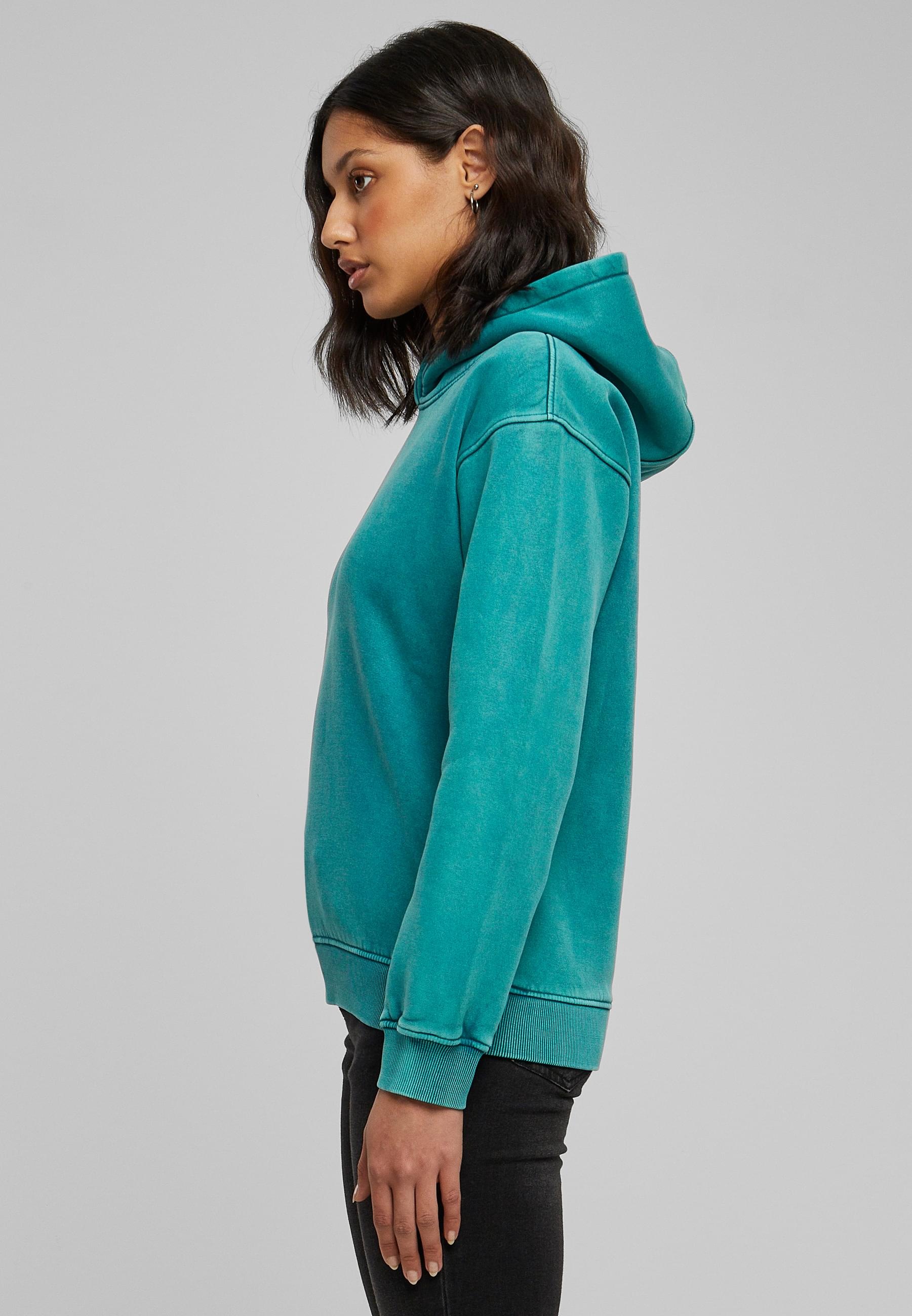 URBAN CLASSICS Kapuzenpullover »Urban Classics Damen Ladies Stone Washed Hoody«, (1 tlg.)