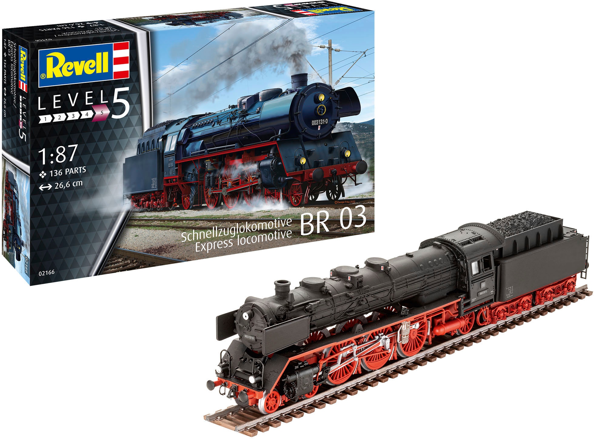 Modellbausatz »H0 Schnellzuglokomotive BR03«, 1:87, Made in Europe