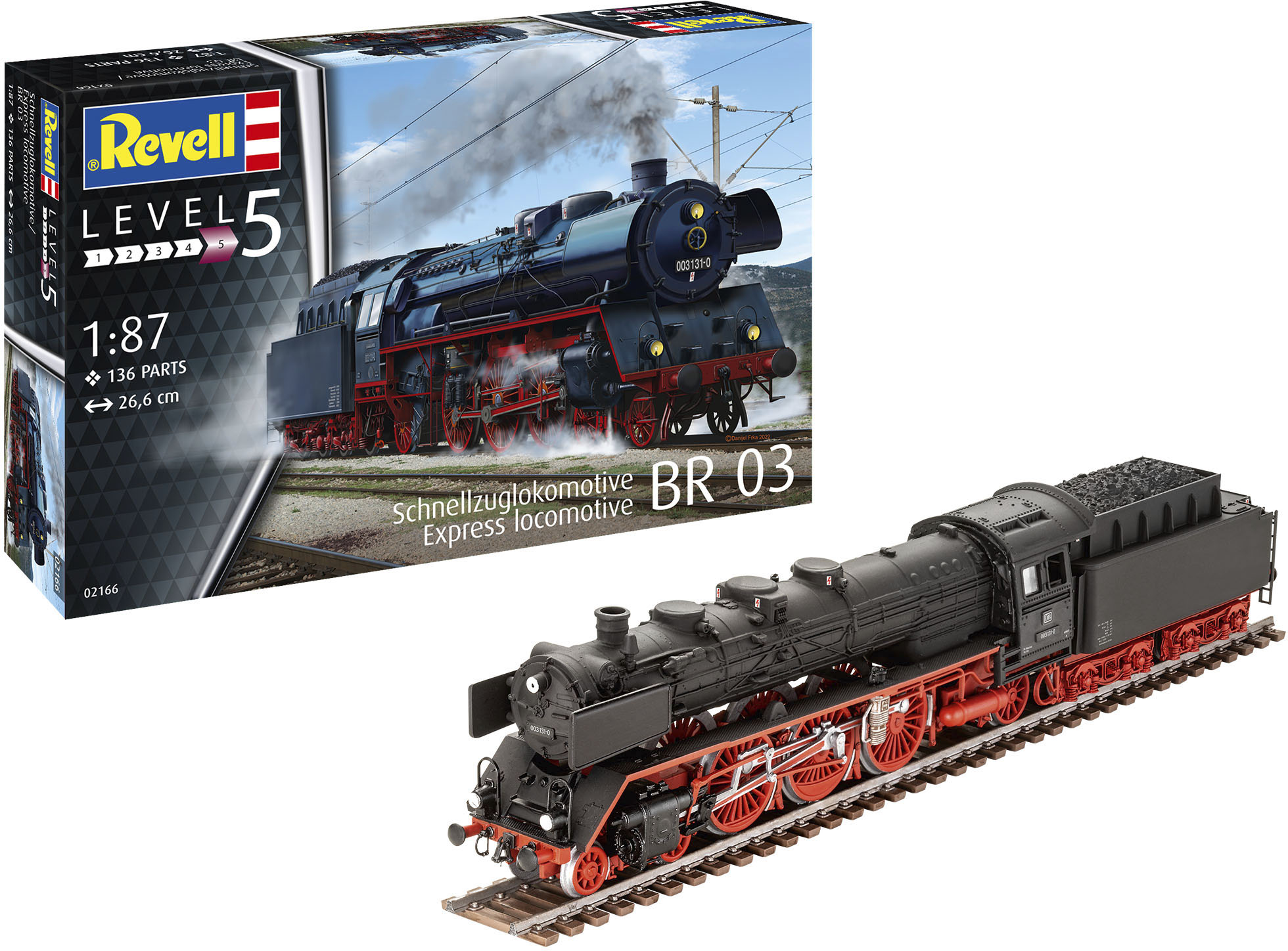 Modellbausatz »H0 Schnellzuglokomotive BR03«, 1:87, Made in Europe