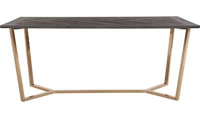 Leonique Esstisch »Nanterie«, Tischplatte in einer pflegeleiten Holzoptik, mit... kaufen