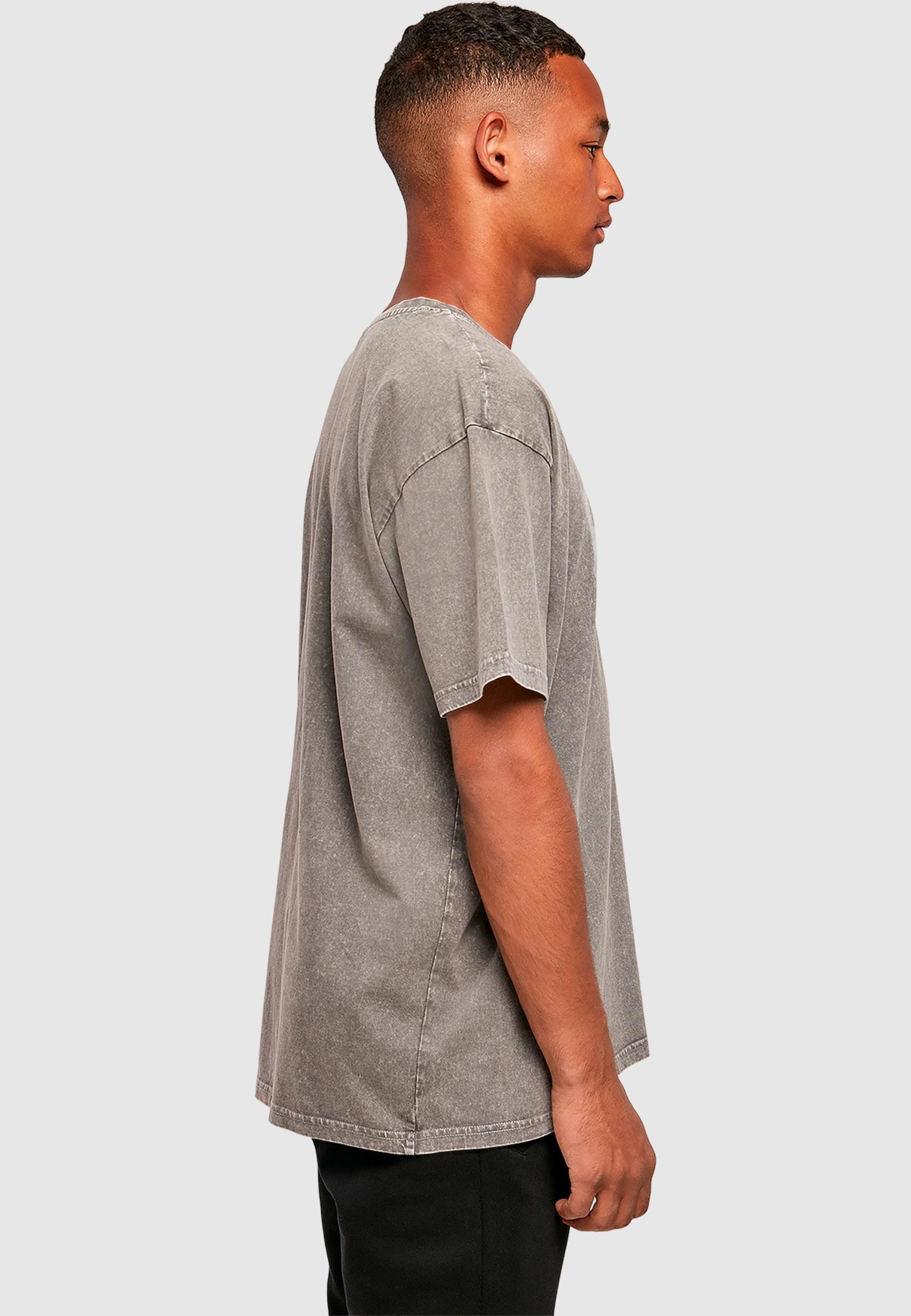 Merchcode T-Shirt »Merchcode Herren ACDC - Logo Acid Washed Oversize Tee«, (1 tlg.)