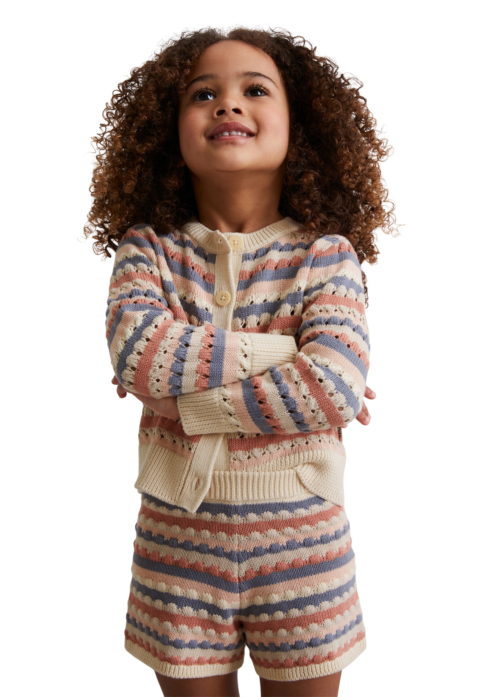 Marc O'Polo Cardigan »in Häkel-Optik«