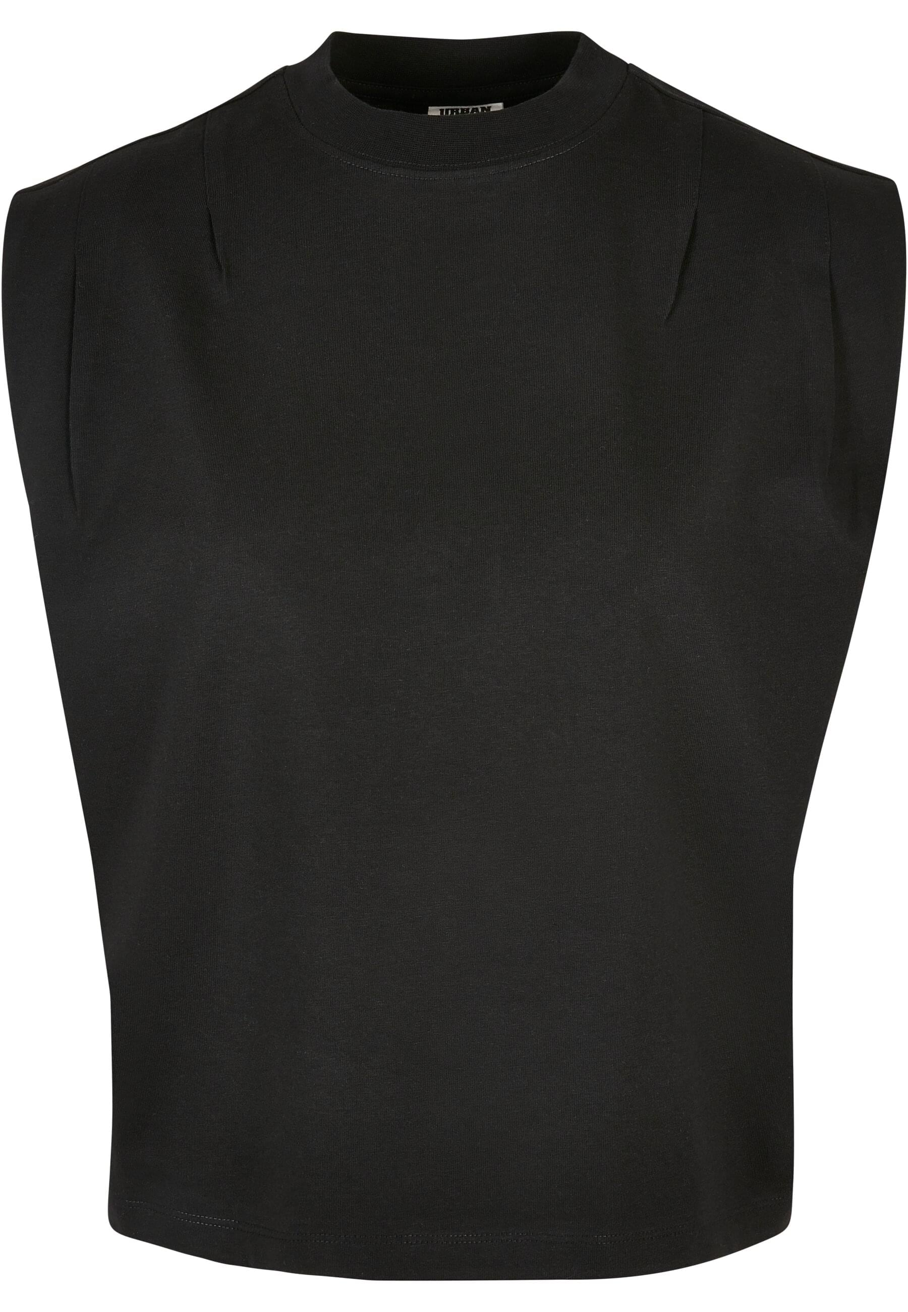 URBAN CLASSICS boxy Shirt "Urban Classics Damen Ladies Organic Heavy Pleated Shoulder Top"