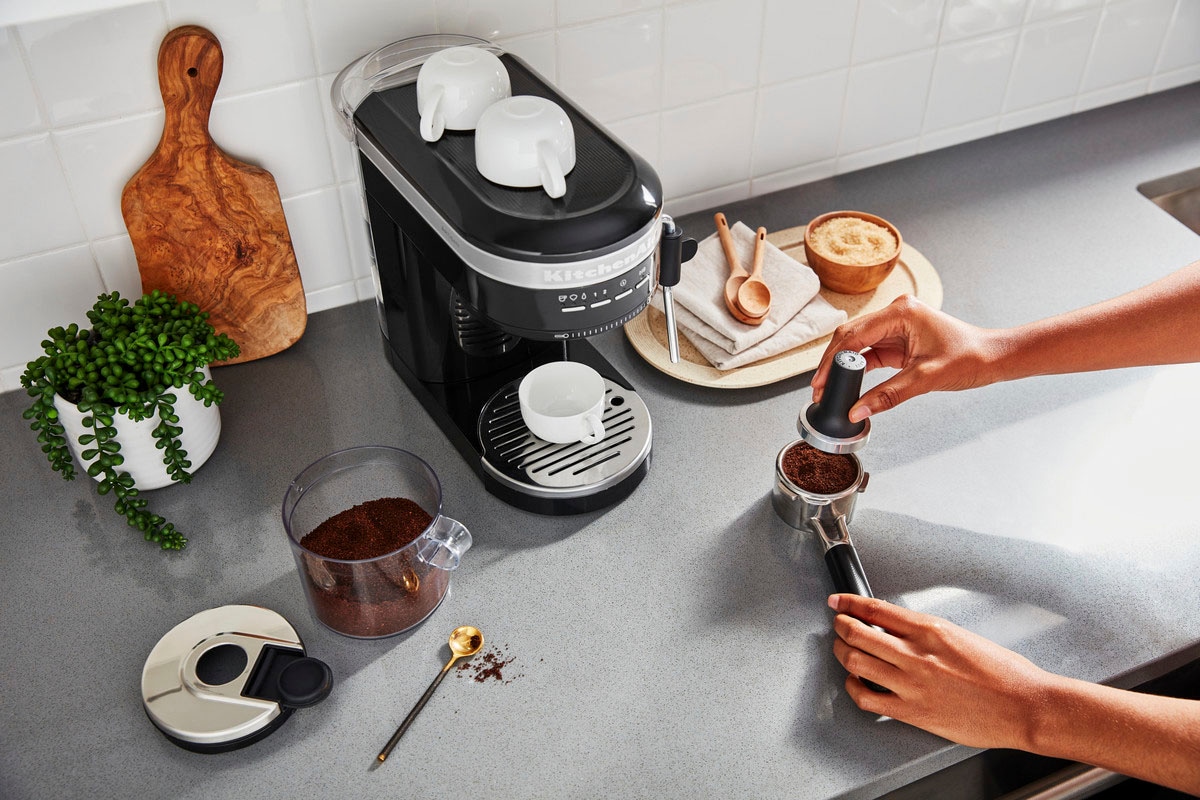 KitchenAid Espressomaschine »5KES6503EOB ONYX BLACK«, Siebträger