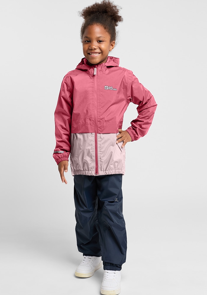 Regenjacke »RAINY DAYS 2L JKT K«, mit Kapuze