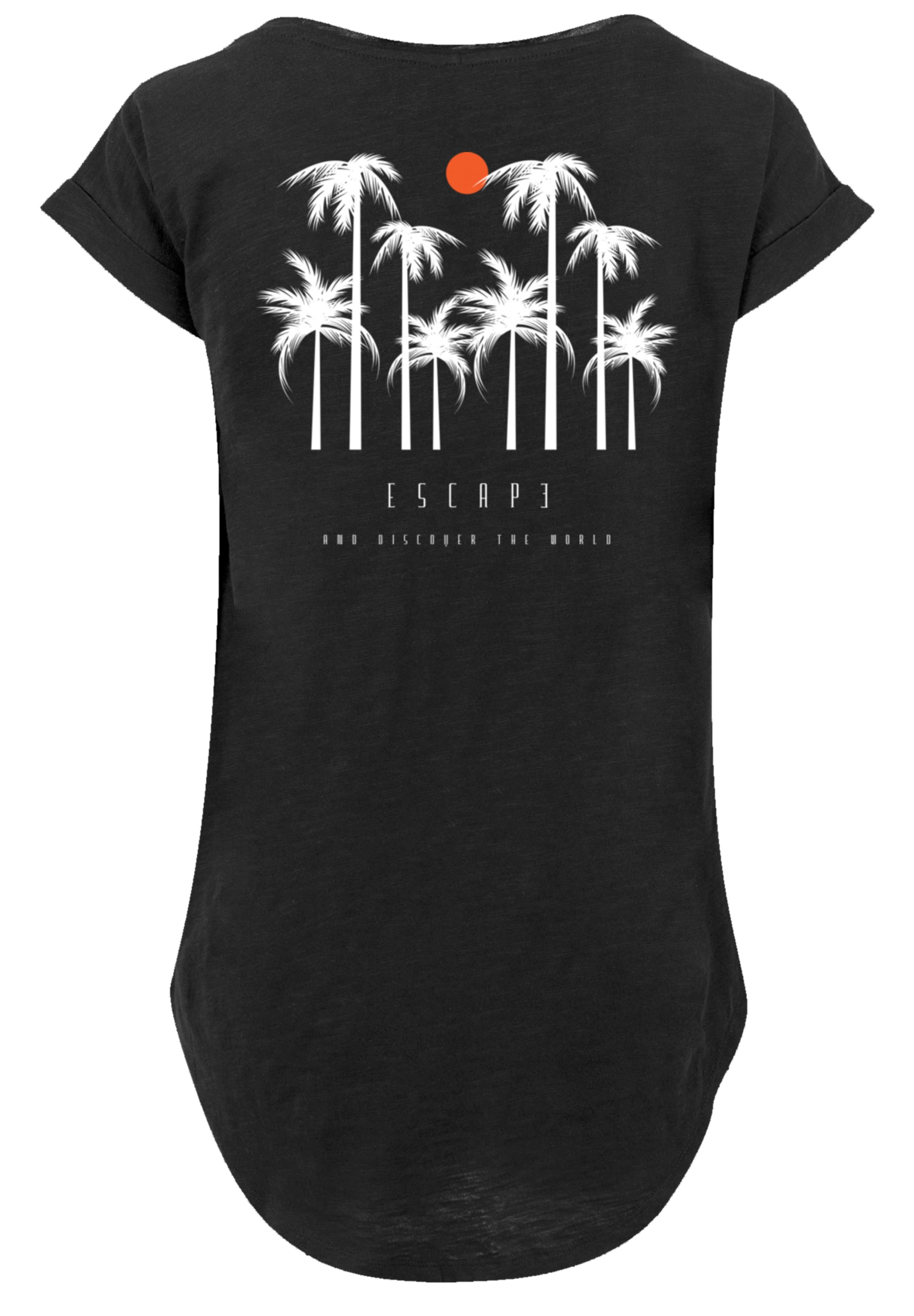 F4NT4STIC T-Shirt »Escape Discover the World Palm Trees«, Discover the World