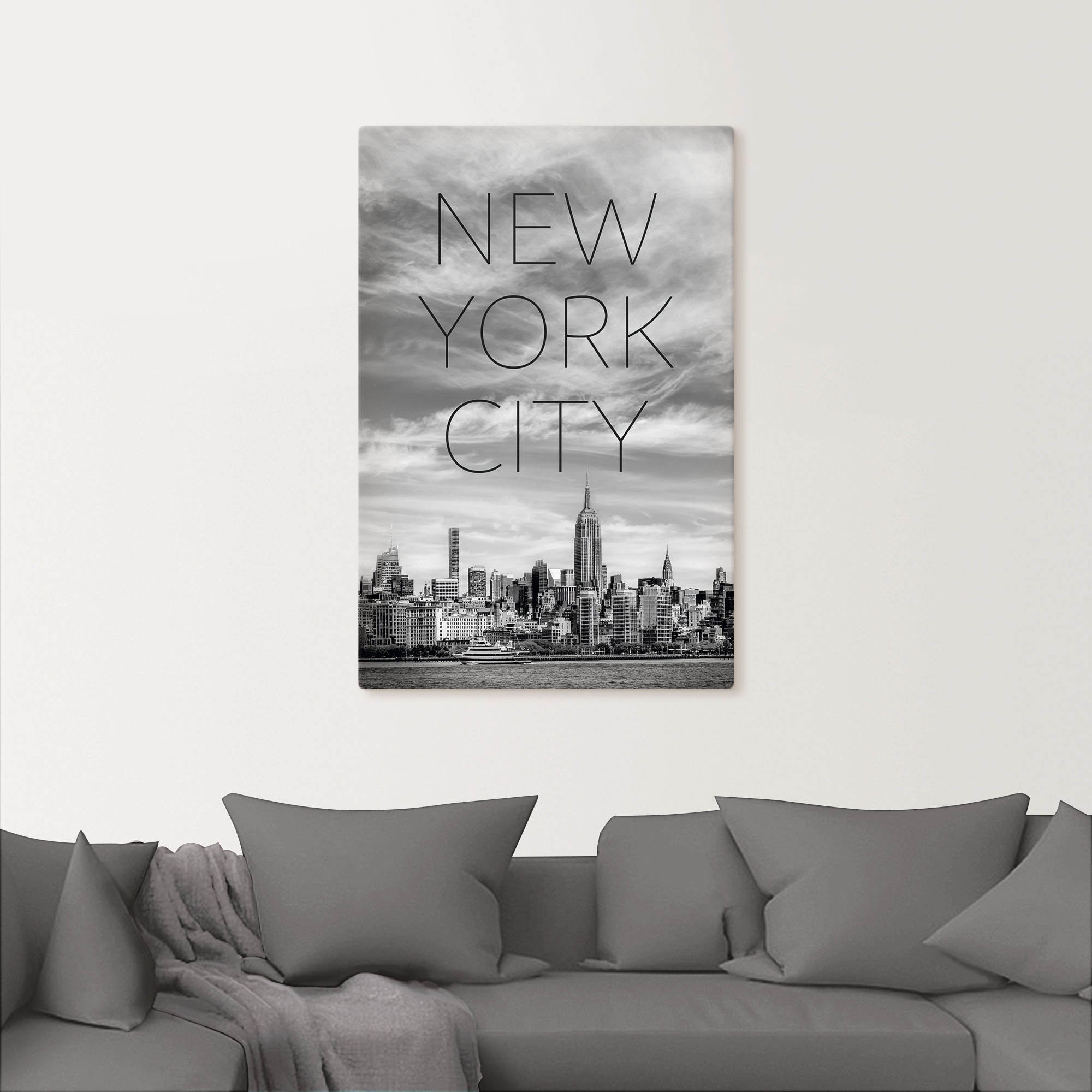 Artland Wandbild "NYC Midtown Manhattan", New York, (1 St.), als Leinwandbi günstig online kaufen