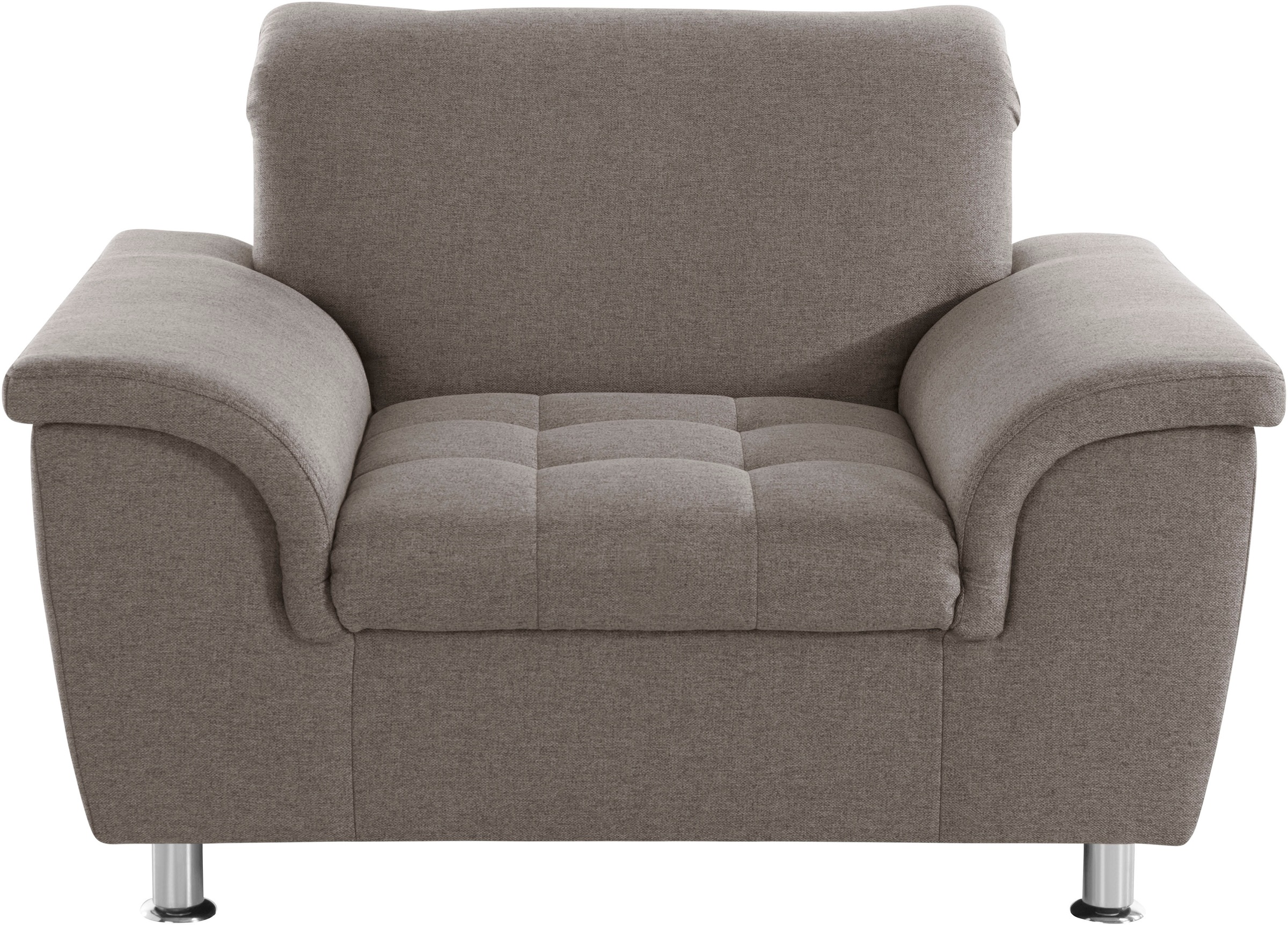 DOMO collection Sessel "Franzi, zeitlos und elegant, moderne Sitzheftung" w günstig online kaufen