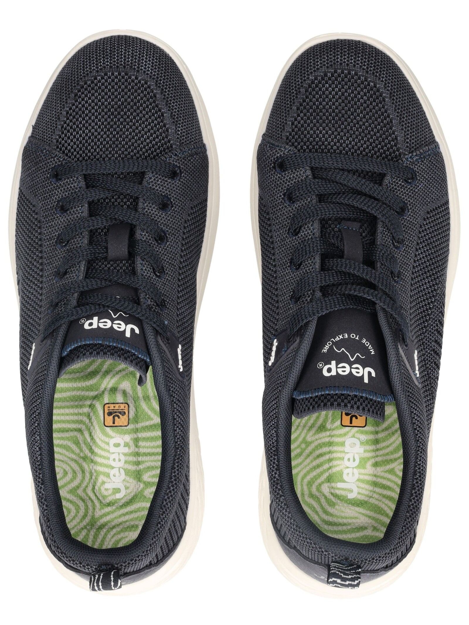 Jeep Sneaker »Jeep Sneaker Lederimitat/Textil«