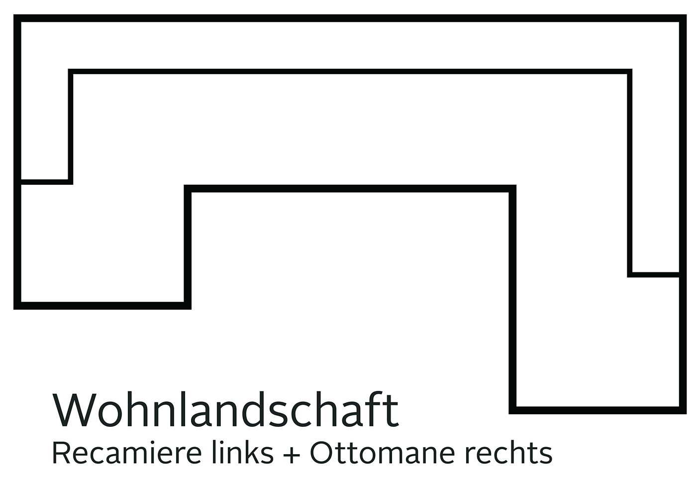 INOSIGN Wohnlandschaft »Bono U-Form«, wahlweise mit Bettfunktion