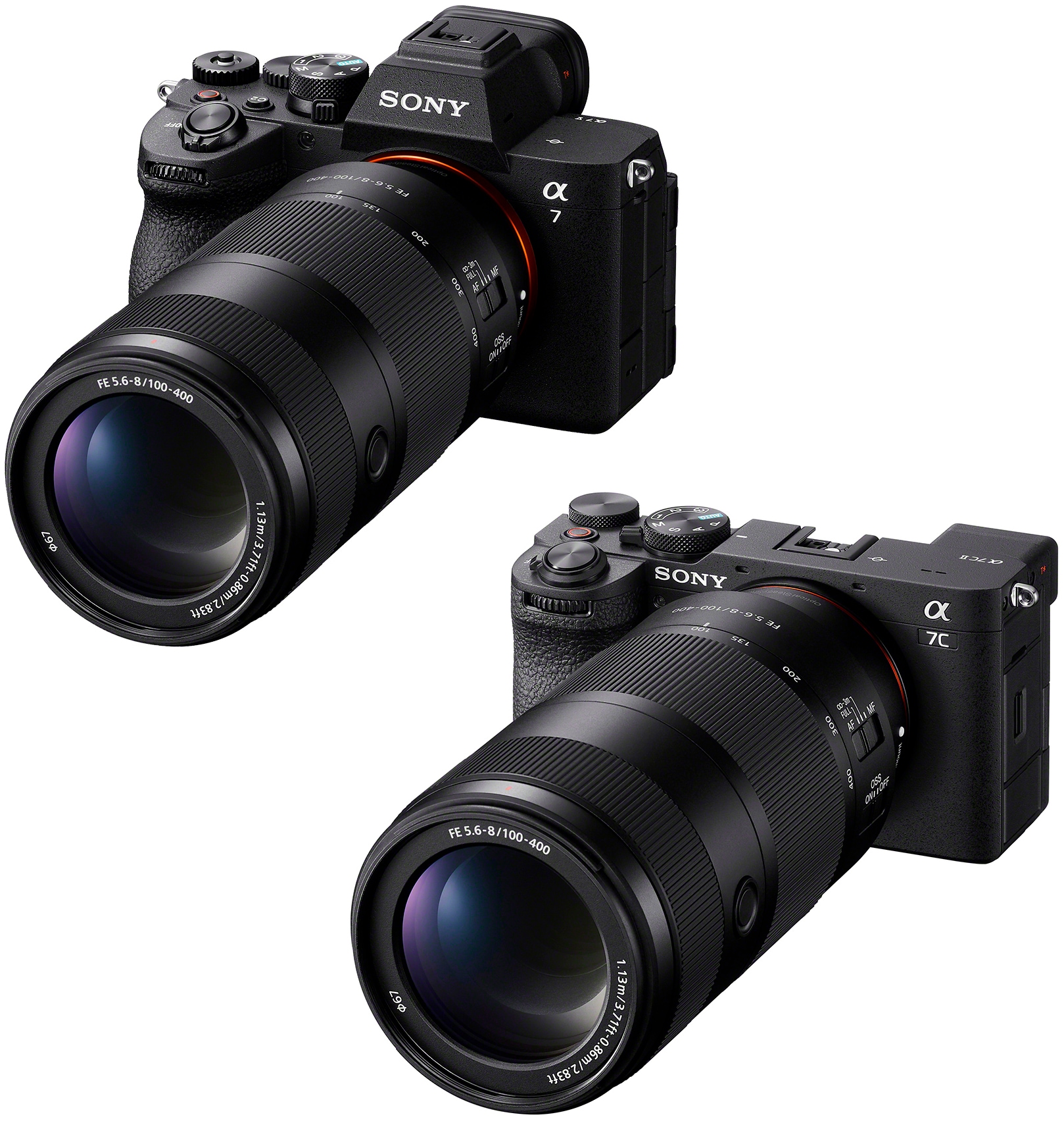 Sony »SEL100400« Sony SEL100400B, FE 100–400 mm F5.6-8 OSS Vollformat-Objektiv