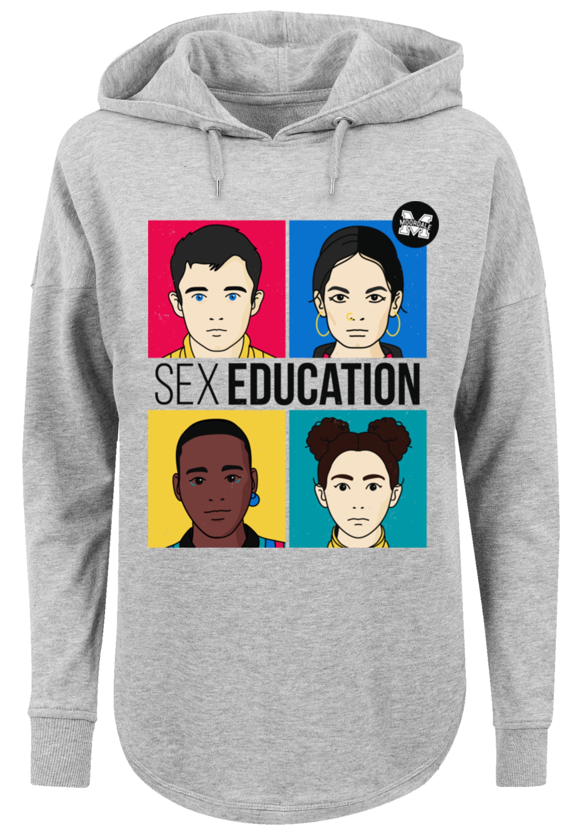 F4NT4STIC Kapuzenpullover "Sex Education Teen Illustrated Netflix TV Series günstig online kaufen