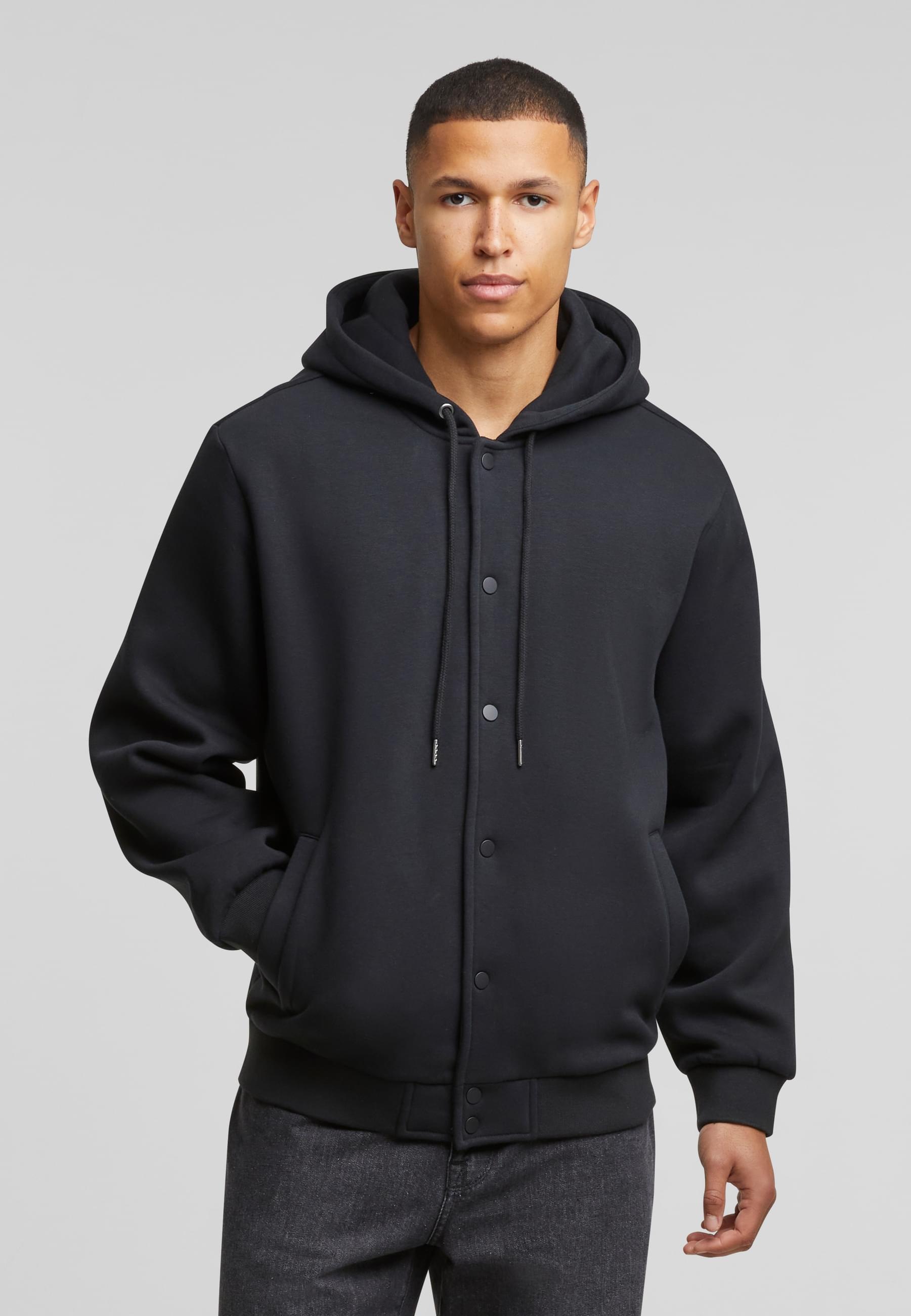 URBAN CLASSICS Sweatjacke »Urban Classics Fluffy Fleece Hoodjacket«