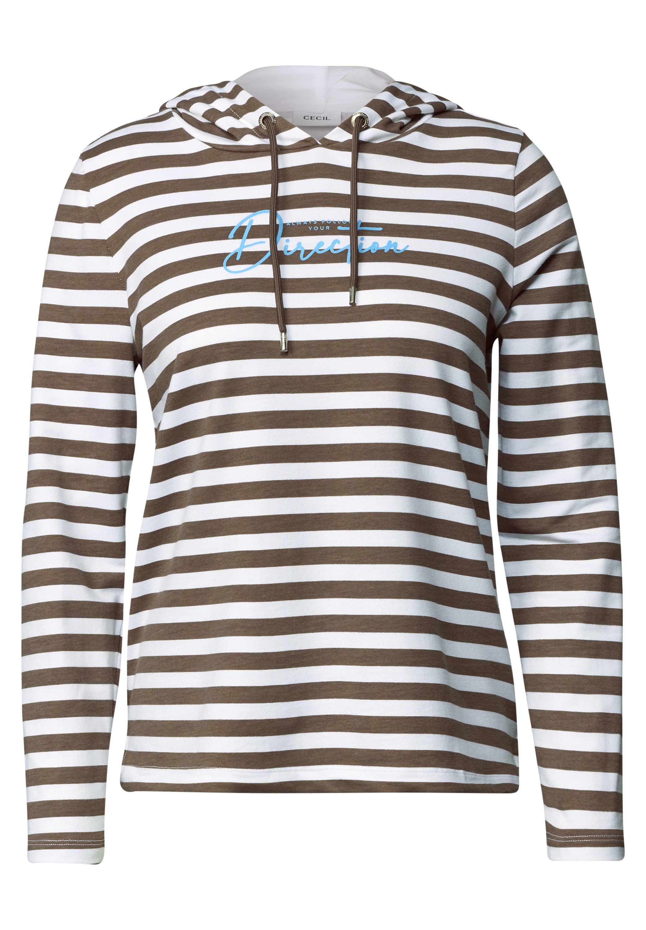 Cecil Langarmshirt mit Kapuze