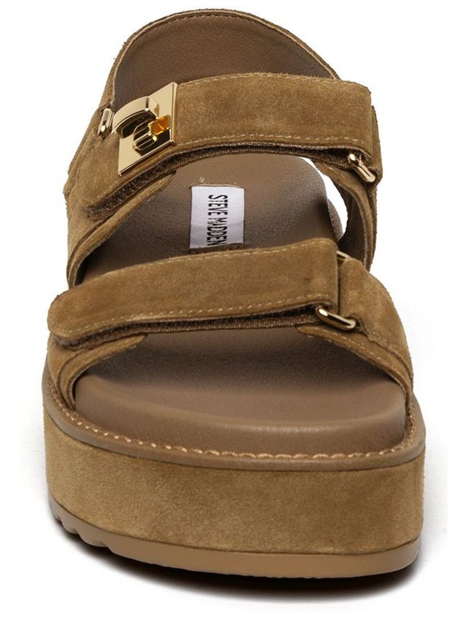 STEVE MADDEN Plateausandaletten »STEVE MADDEN Sandalen Veloursleder«