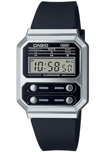 CASIO VINTAGE Chronograph »A100WEF-1AEF«