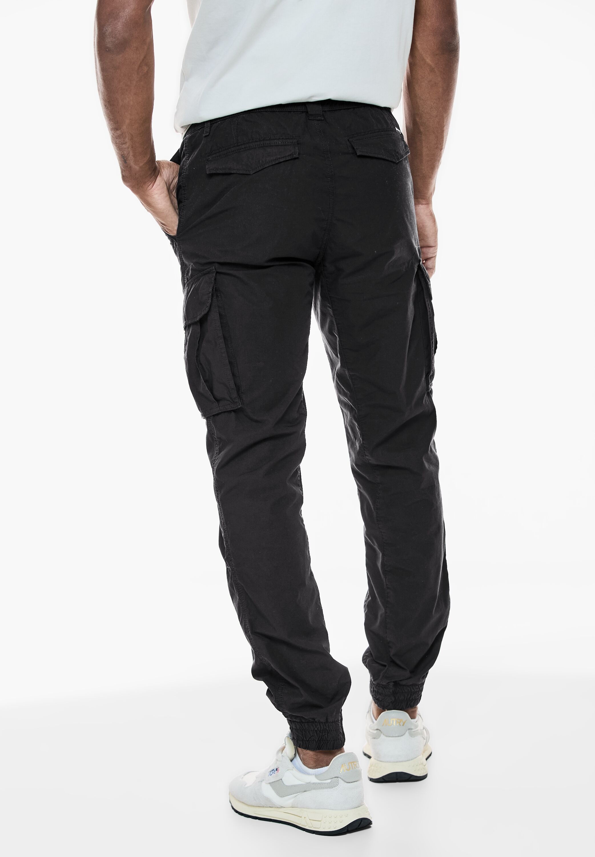 STREET ONE MEN Cargohose, Middle Waist