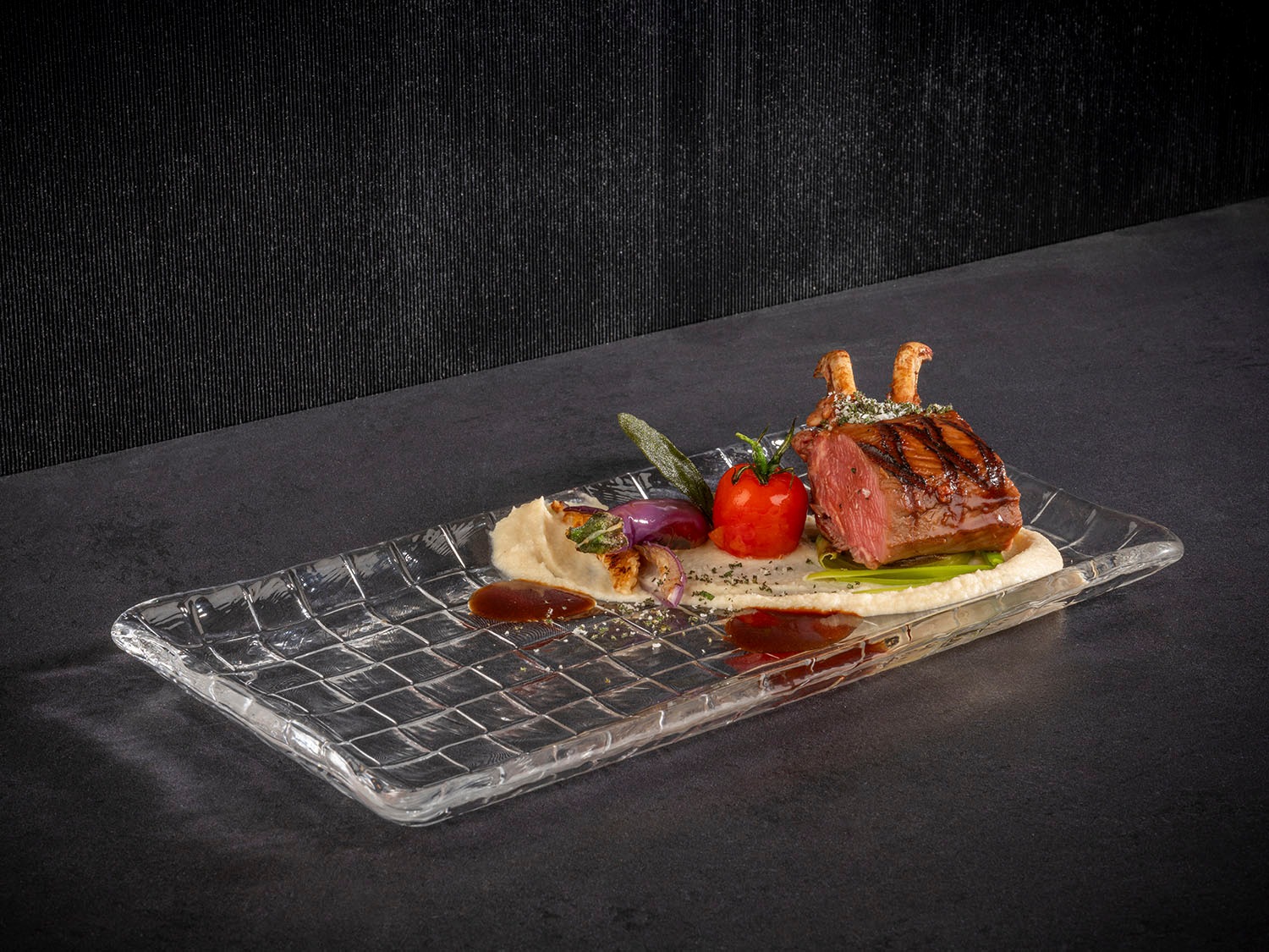 APS Servierteller »Teller/Sushiboard«, (1 tlg.), 29,5 x 15,5 cm, schwere Qualität