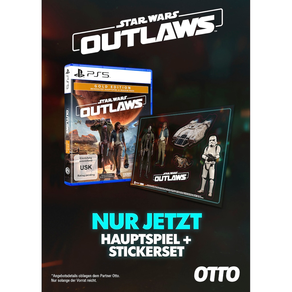 UBISOFT Spielesoftware »Star Wars Outlaws Gold Edition«, PlayStation 5