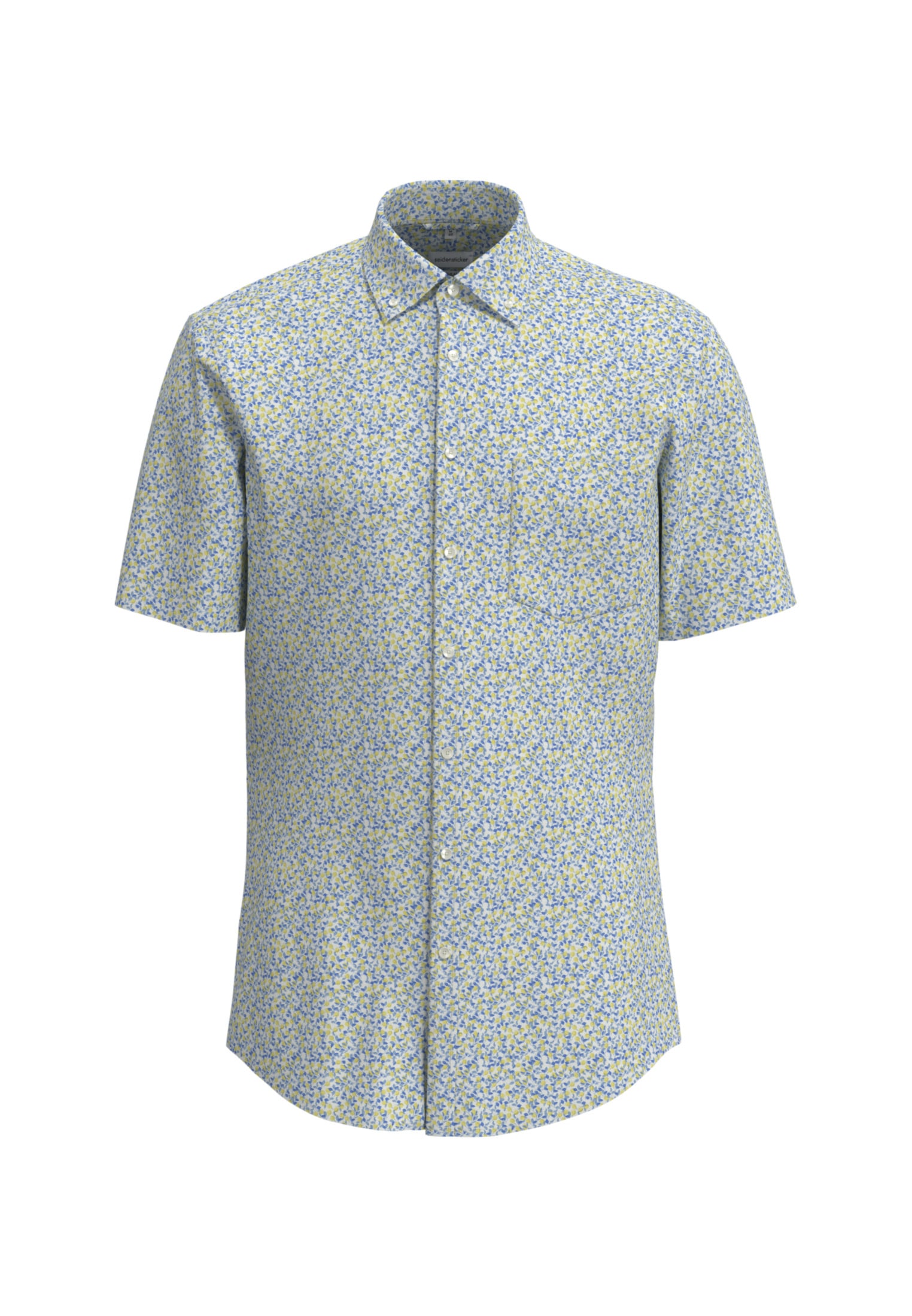seidensticker Businesshemd "Regular" Regular 1/2 Button-Down-Kragen Druck günstig online kaufen