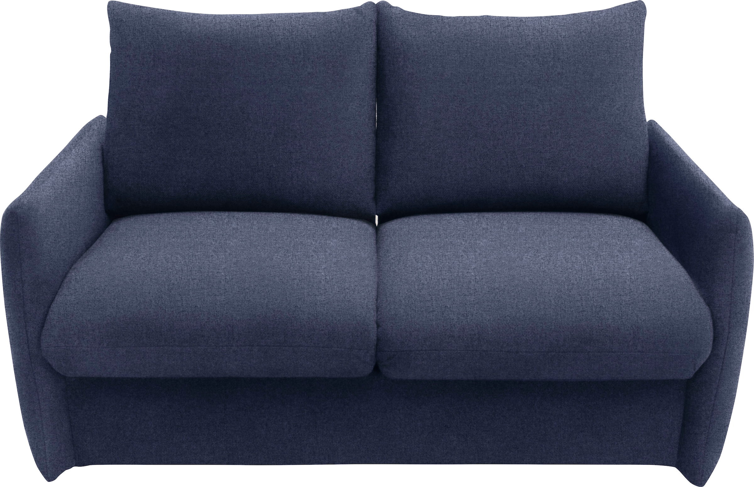 DOMO collection Schlafsofa »700023 Schlaffunktion, Federkern, 2-Sitzer, stabile Liegefläche«, Sitzflächen einzeln ausklappbar zum Schlafen, Relaxen und Entspannen