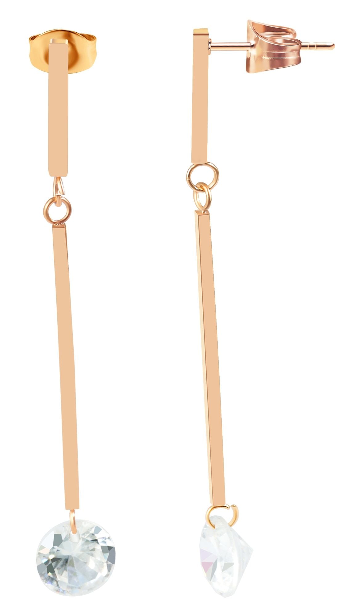 Adelia´s Paar Ohrhänger "Damen Ohrringe – Ohrstecker aus Edelstahl" Ein sti günstig online kaufen