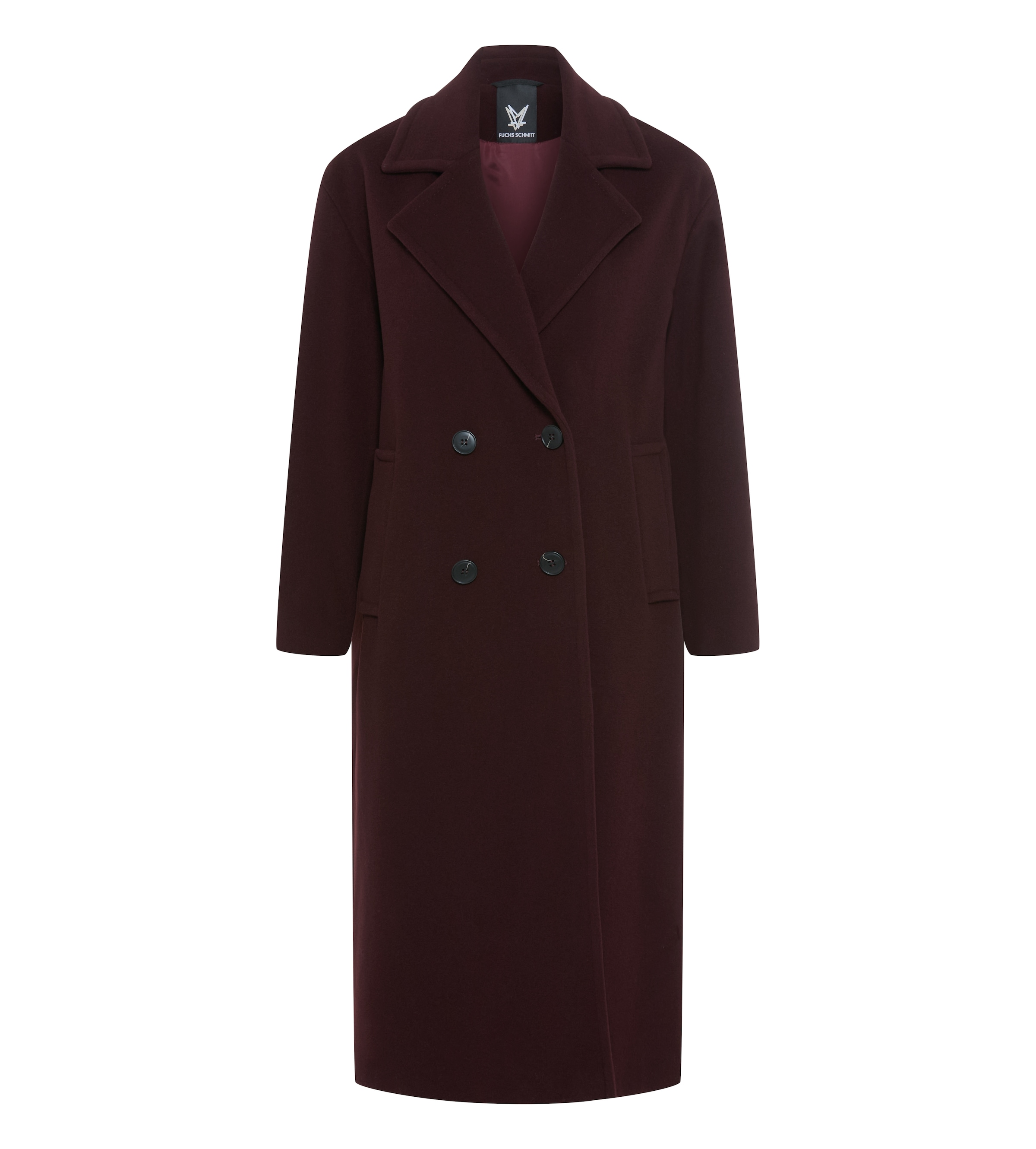 Fuchs Schmitt Wollmantel Regular Fit, Wollmischung, zweireihig