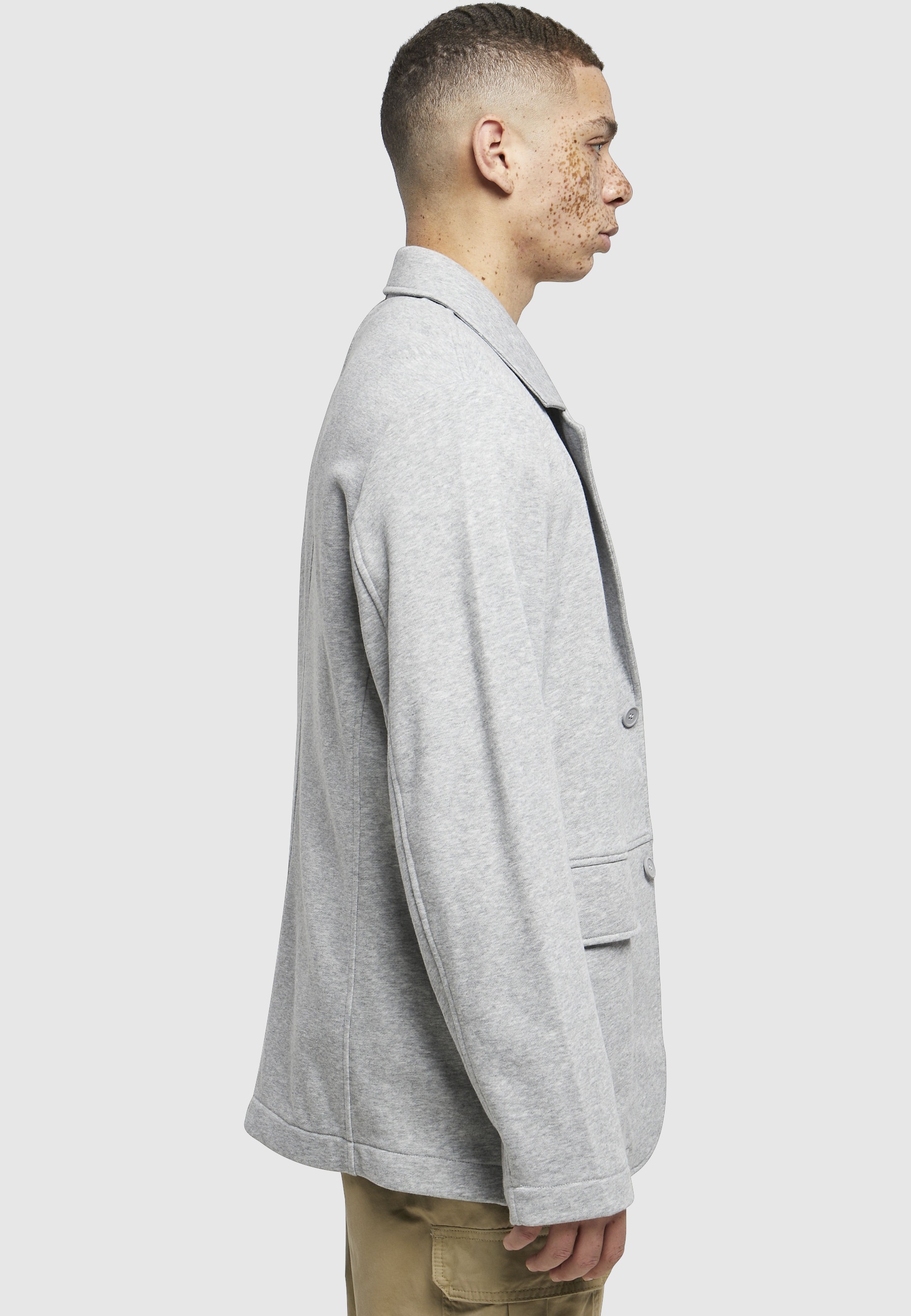 URBAN CLASSICS Langmantel »Urban Classics Herren Terry Blazer«