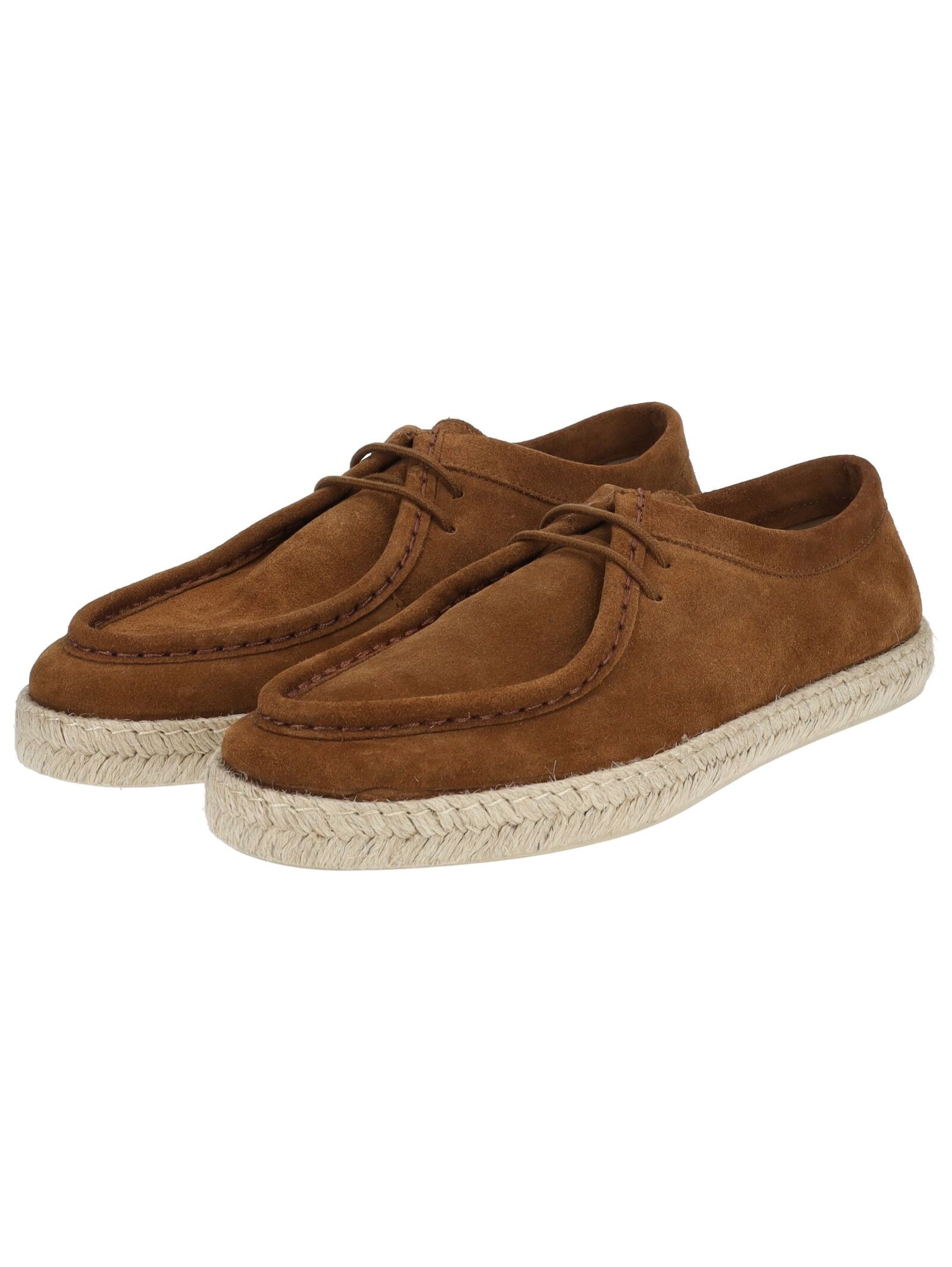 Schnürschuh GEOX "Geox Halbschuhe Veloursleder", Herren, Gr. 43, mittelbraun, Veloursleder, Schuhe Schnürschuh 3