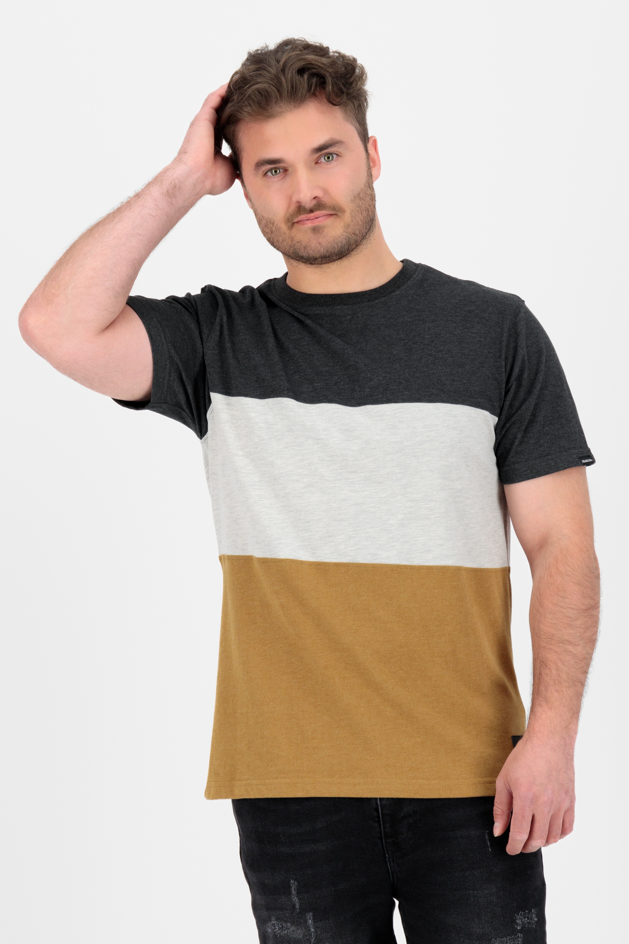 Rundhalsshirt »BenAK A Shirt Herren Kurzarmshirt, Shirt«