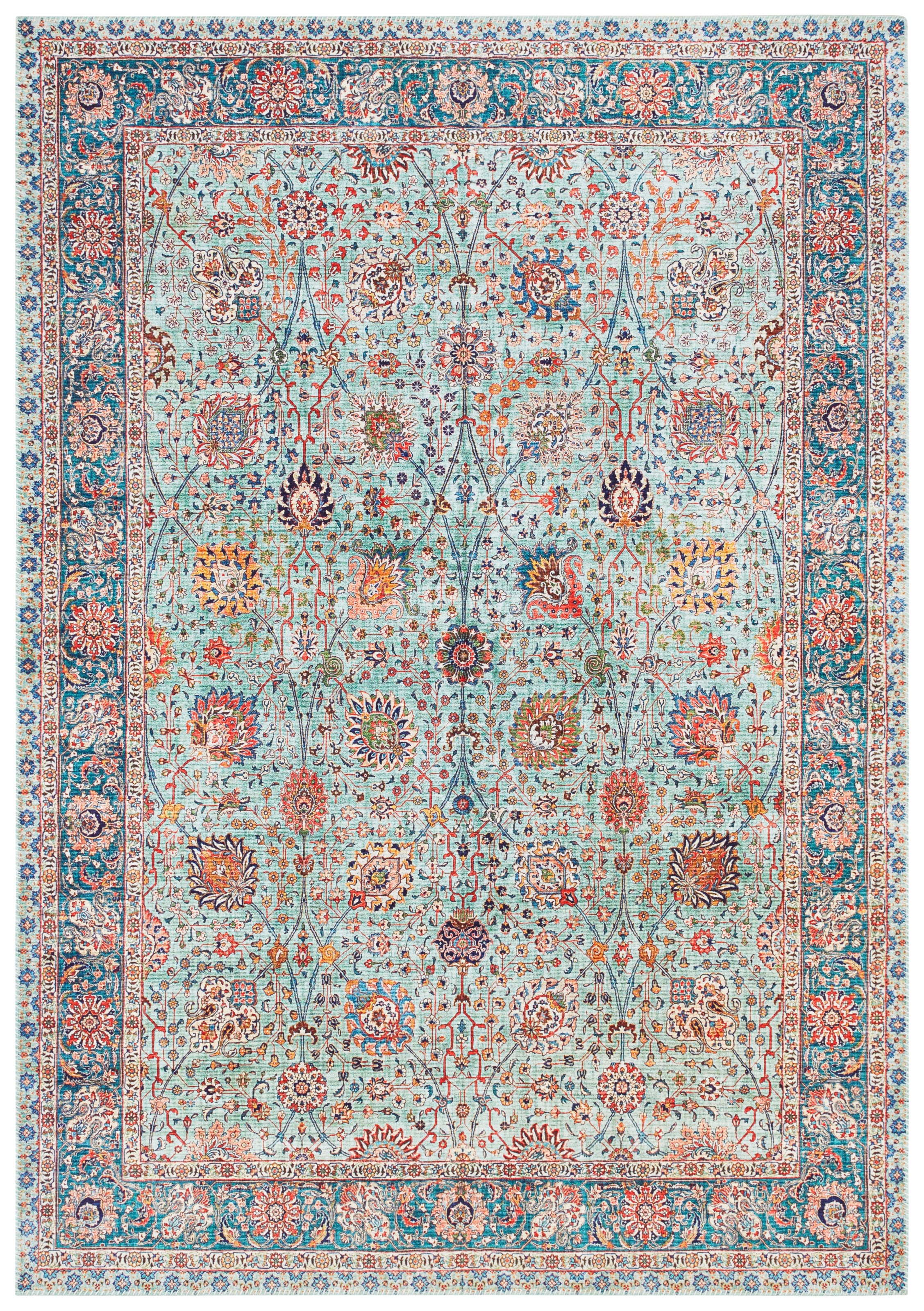 ELLE DECORATION Teppich "Mahal" rechteckig 5 mm Höhe Orientalisch, Kurzflor günstig online kaufen