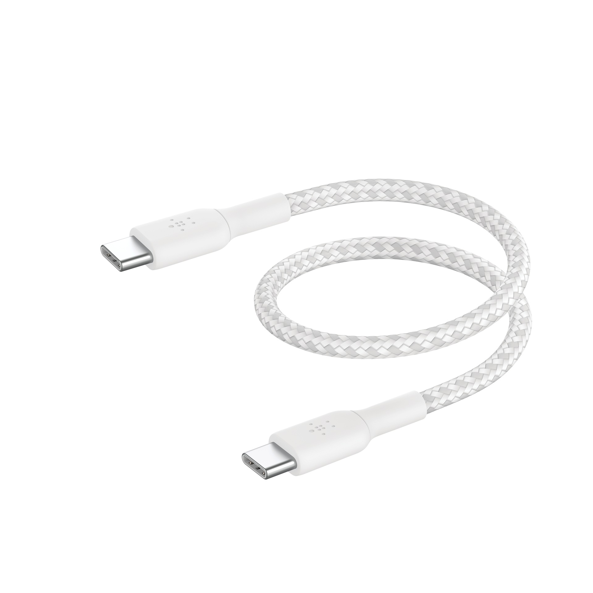 Belkin USB-Kabel »Geflochtenes BOOST CHARGE«, USB-C-USB-C, 15 cm, USB-C / USB-C