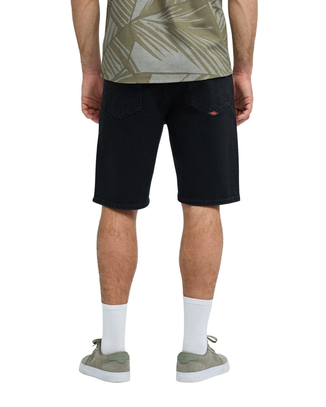 Quiksilver Short En Jean Eqyds03119 Regular Fit Black 36 Homme
