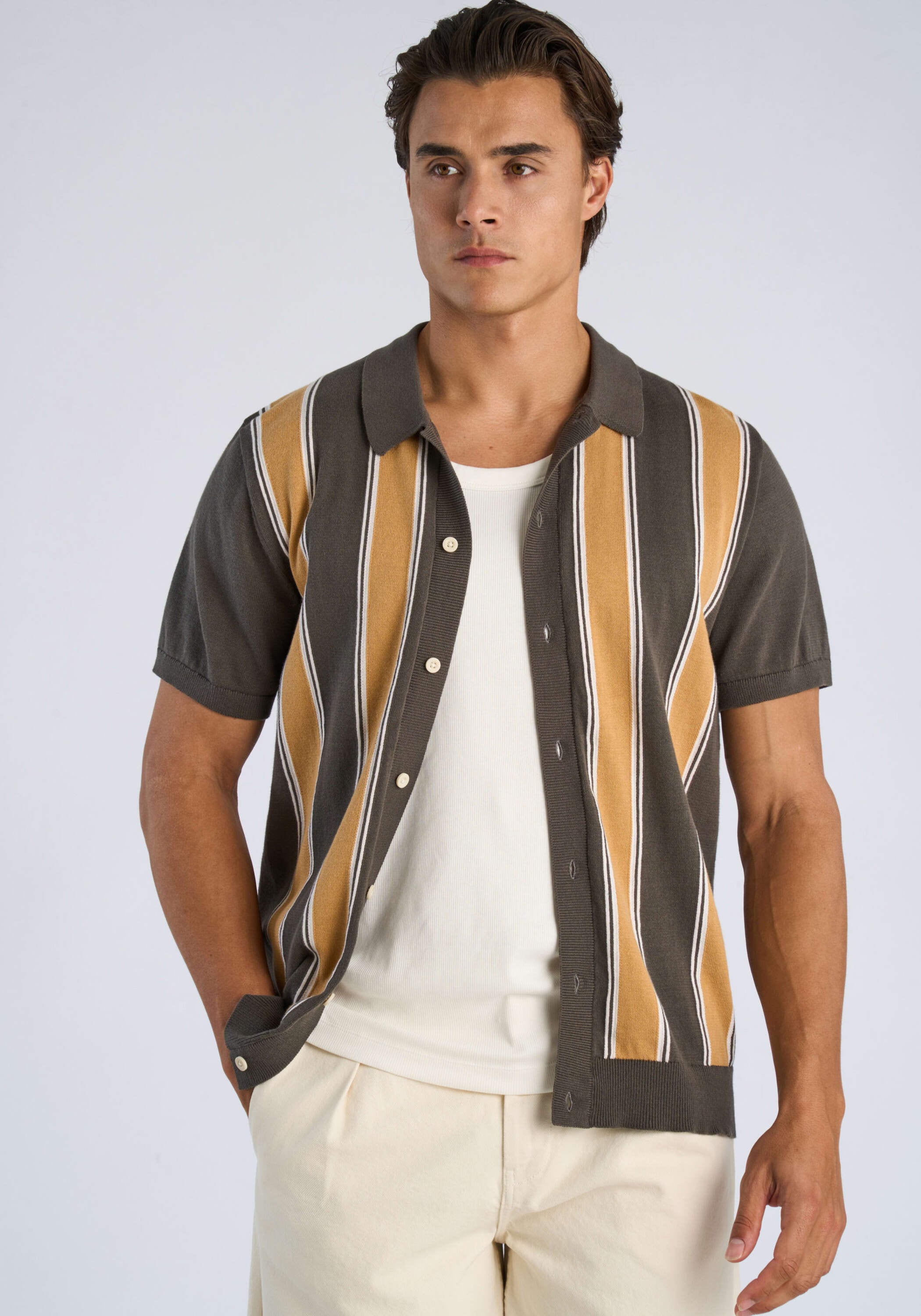 LINDBERGH Strickcape "Cardigan Kurzarm Relaxed Fit" günstig online kaufen