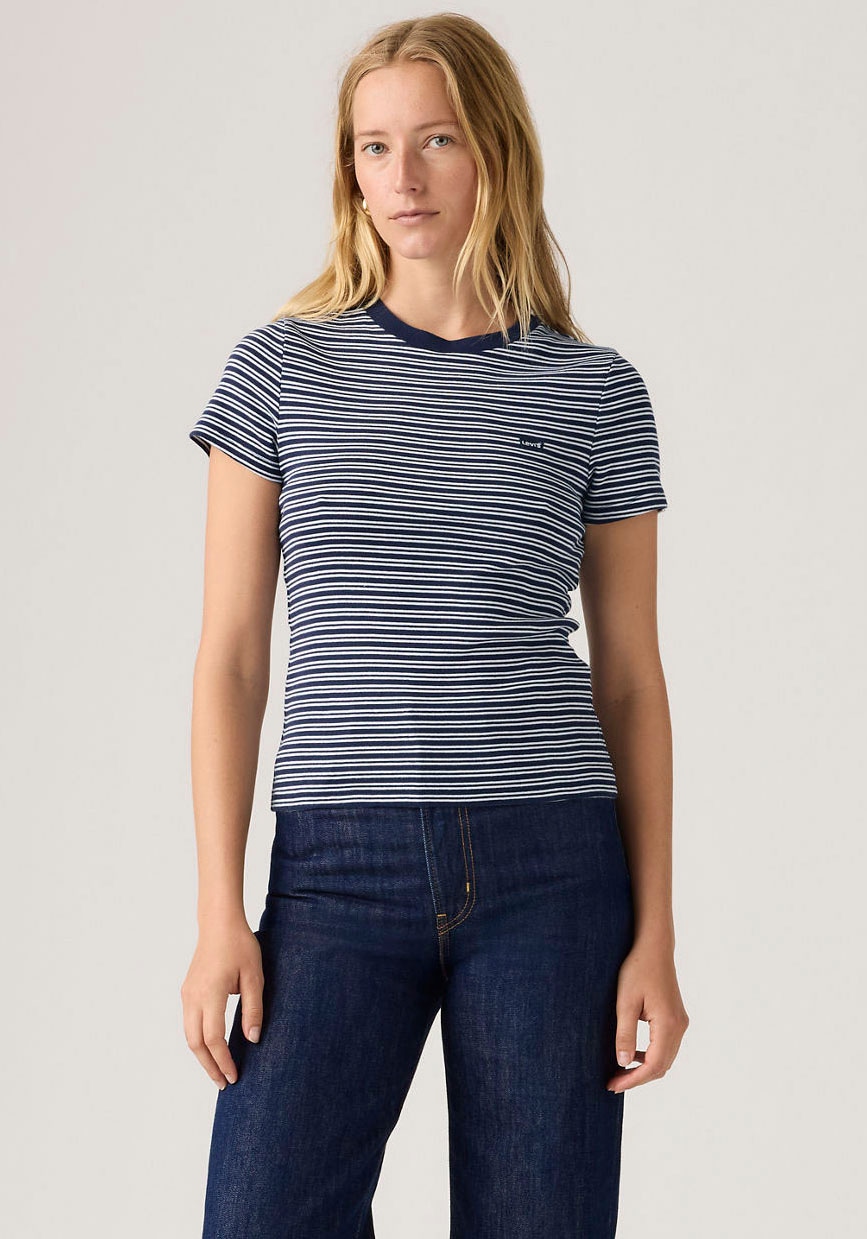 Levi's® Langarmshirt »ESSENTIAL HM LS TEE« mit Logo Stickerei