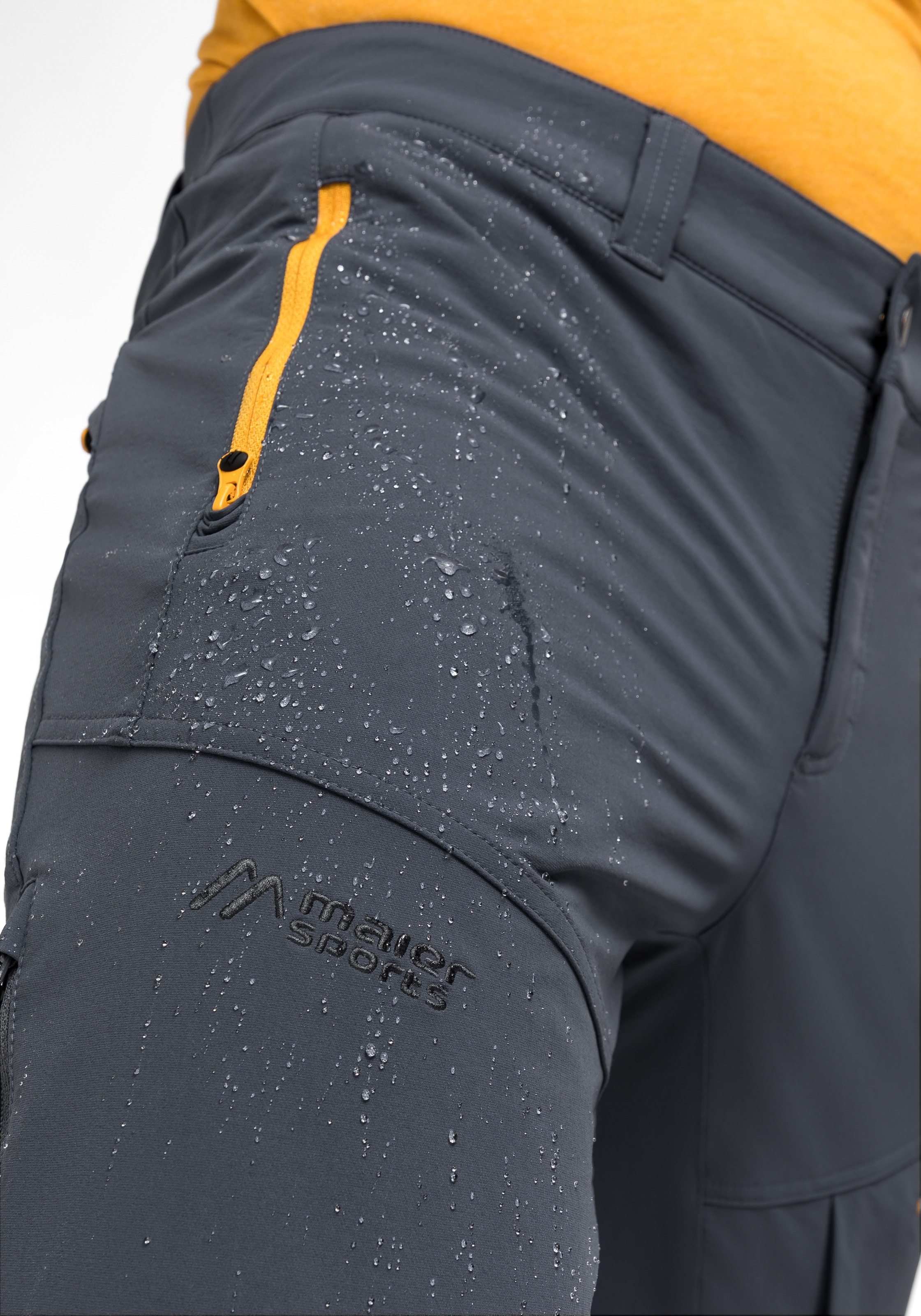 Maier Sports Outdoorhose »Naturno Air M«, Herren Funktionshose, robuste Trekking-Hose, 4 Taschen, Regular Fit