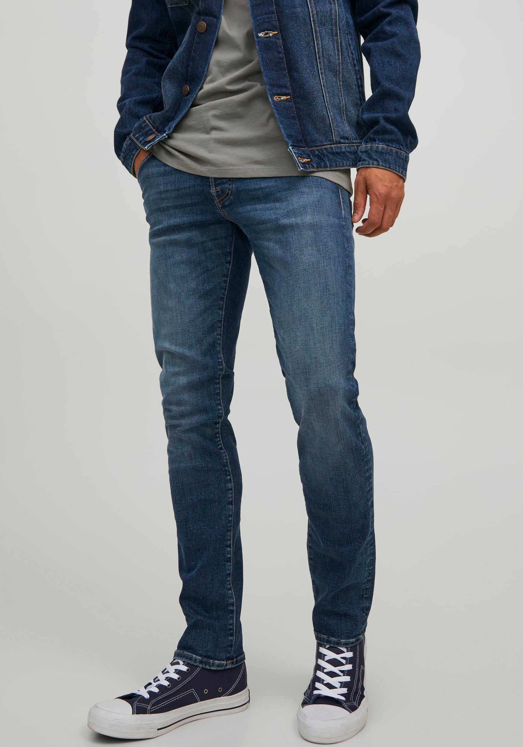 Jack & Jones Slim-fit-Jeans "JJIGLENN JJFOX JOS 047 50SPS" günstig online kaufen